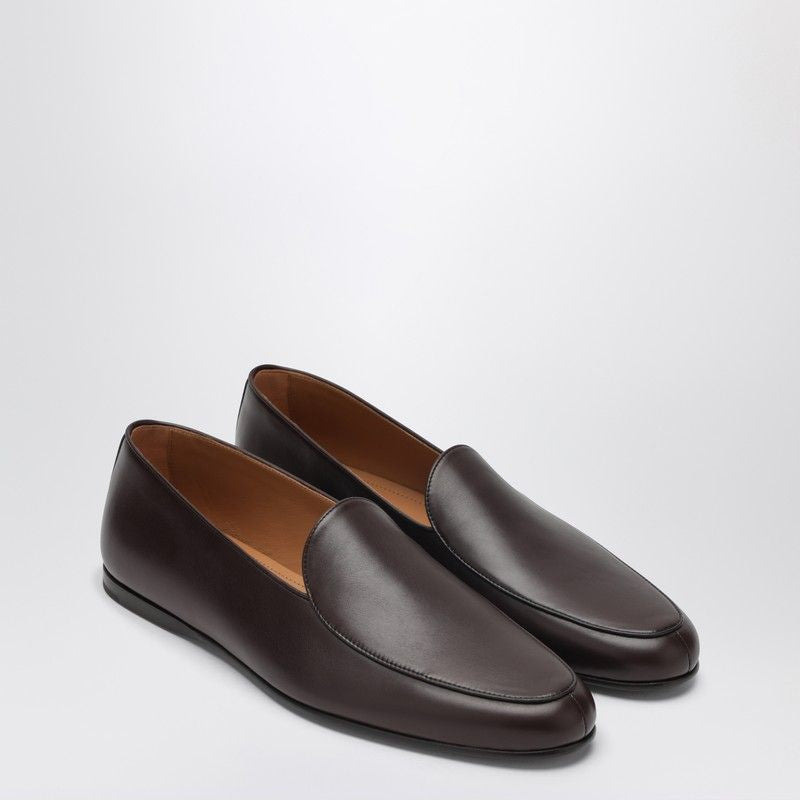 Anton Walk Loafers In Coffeecolored Leather