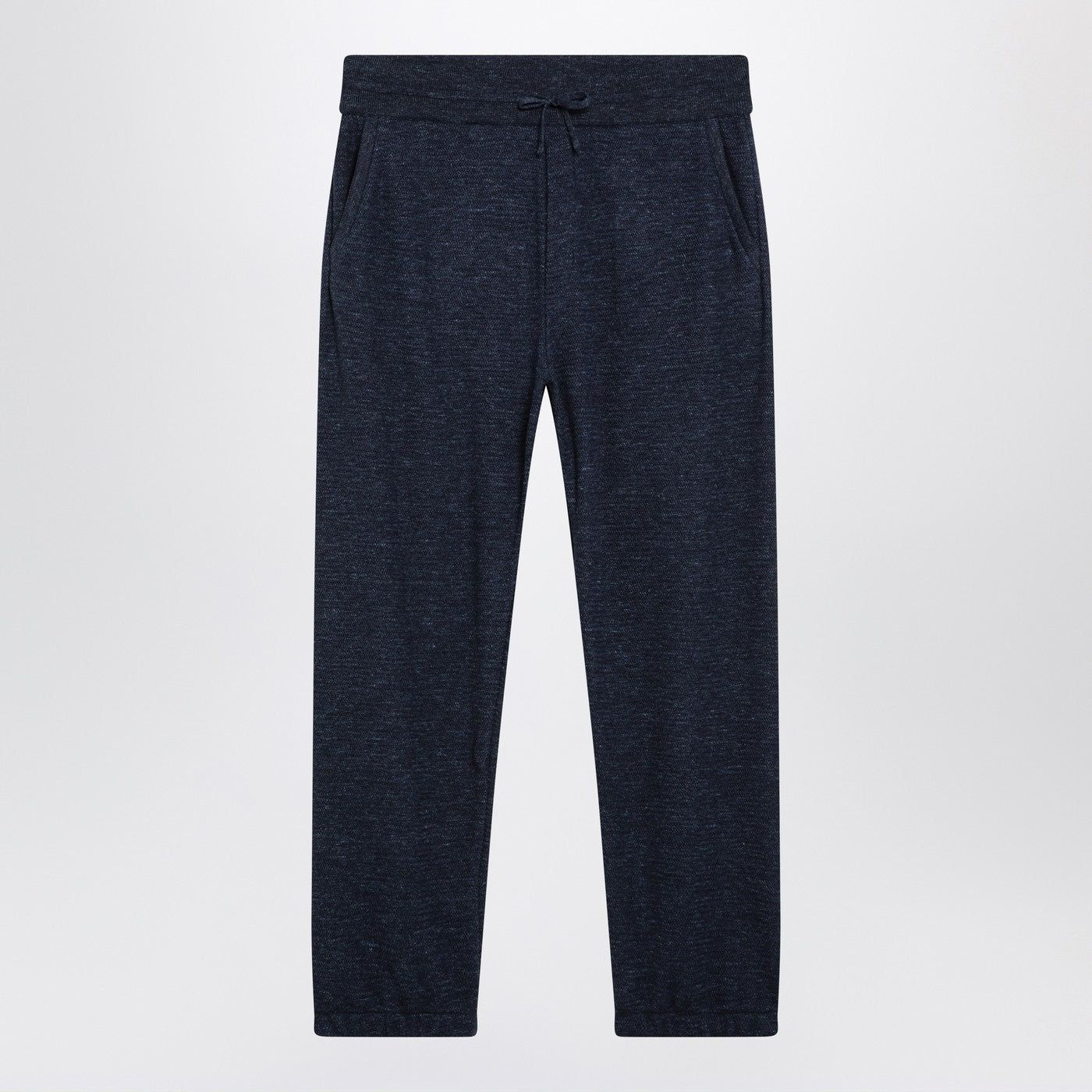 Gokarna Blue Mélange Woolblend Trousers