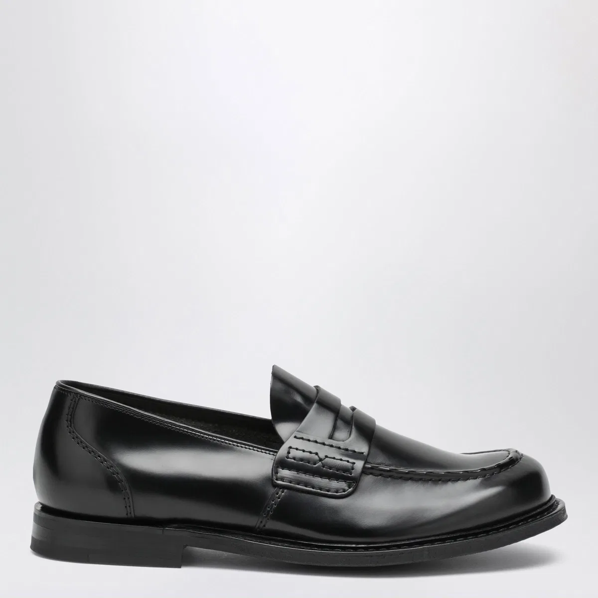 Black Leather Farsley 2.0 Loafers