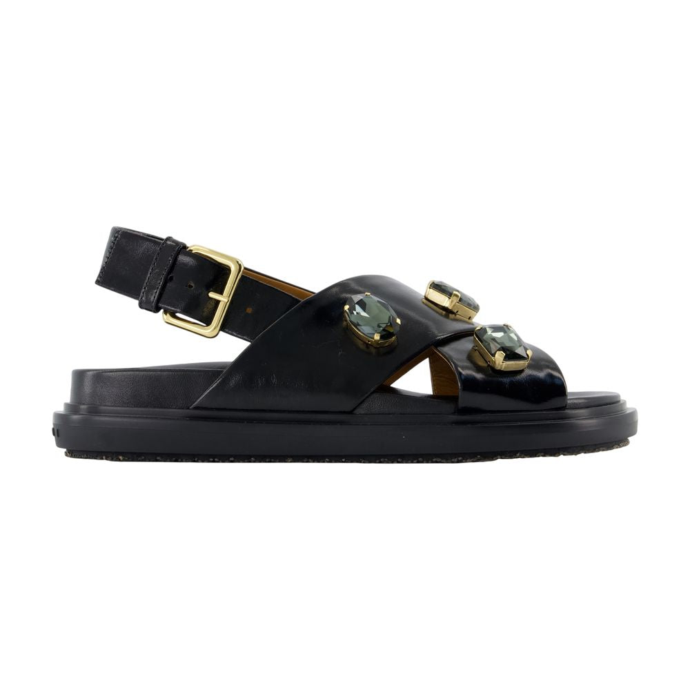 Fussbett Sandals -  - Leather - Black