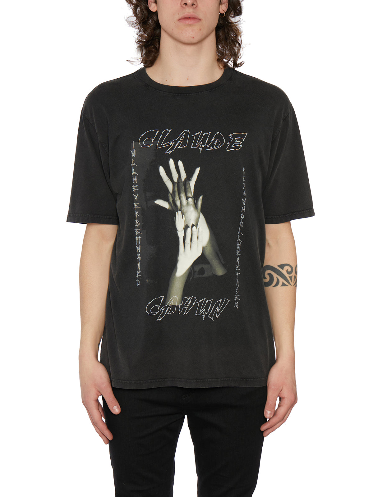 T-Shirt Girocollo In Cotone