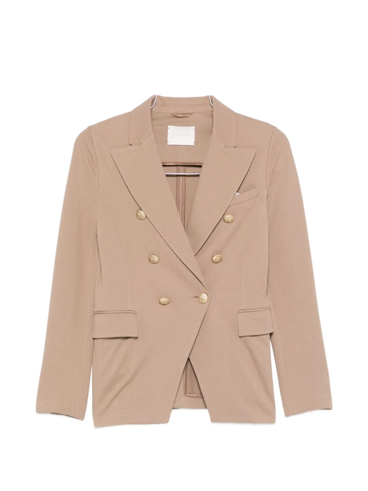 Cotton Double-Breasted Jacket