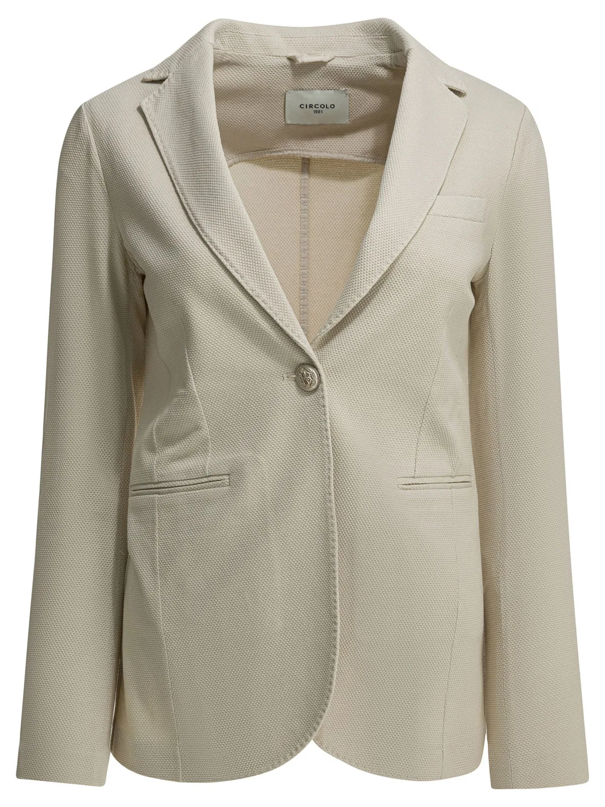 Beige Cotton Jacket