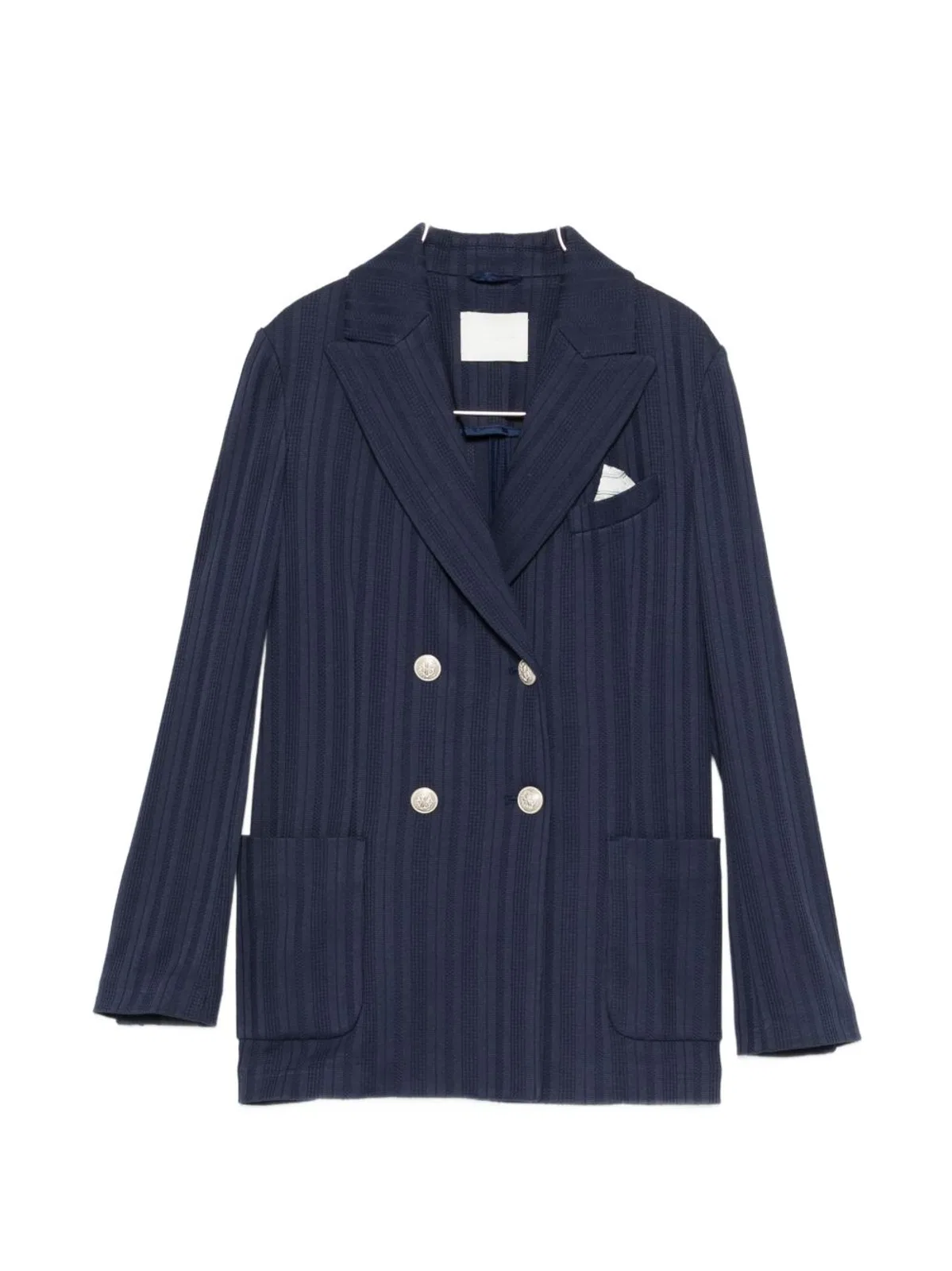 Cotton Double-Breasted Jacket