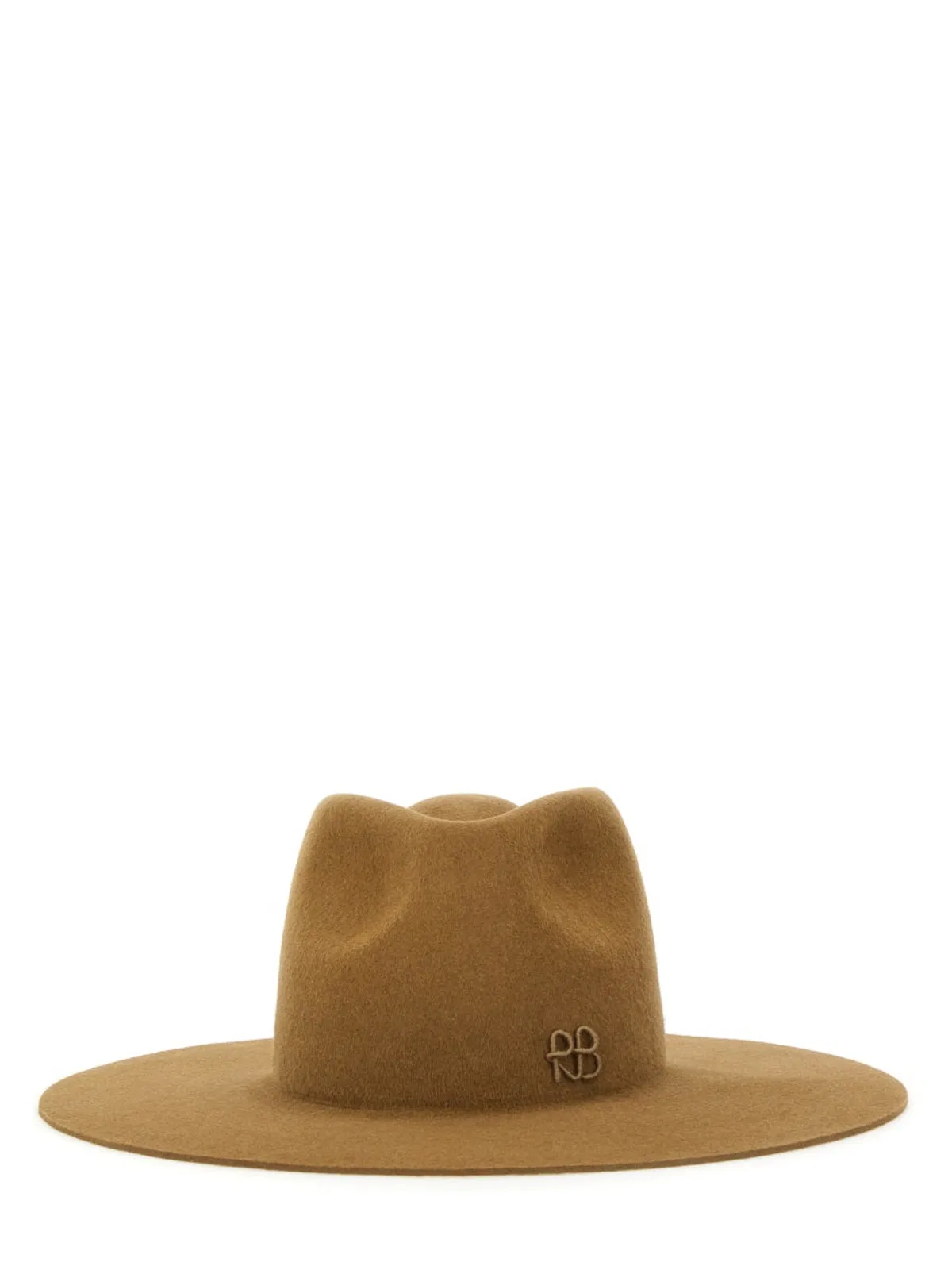 Ruslan Baginskiy Beige Felt Hats