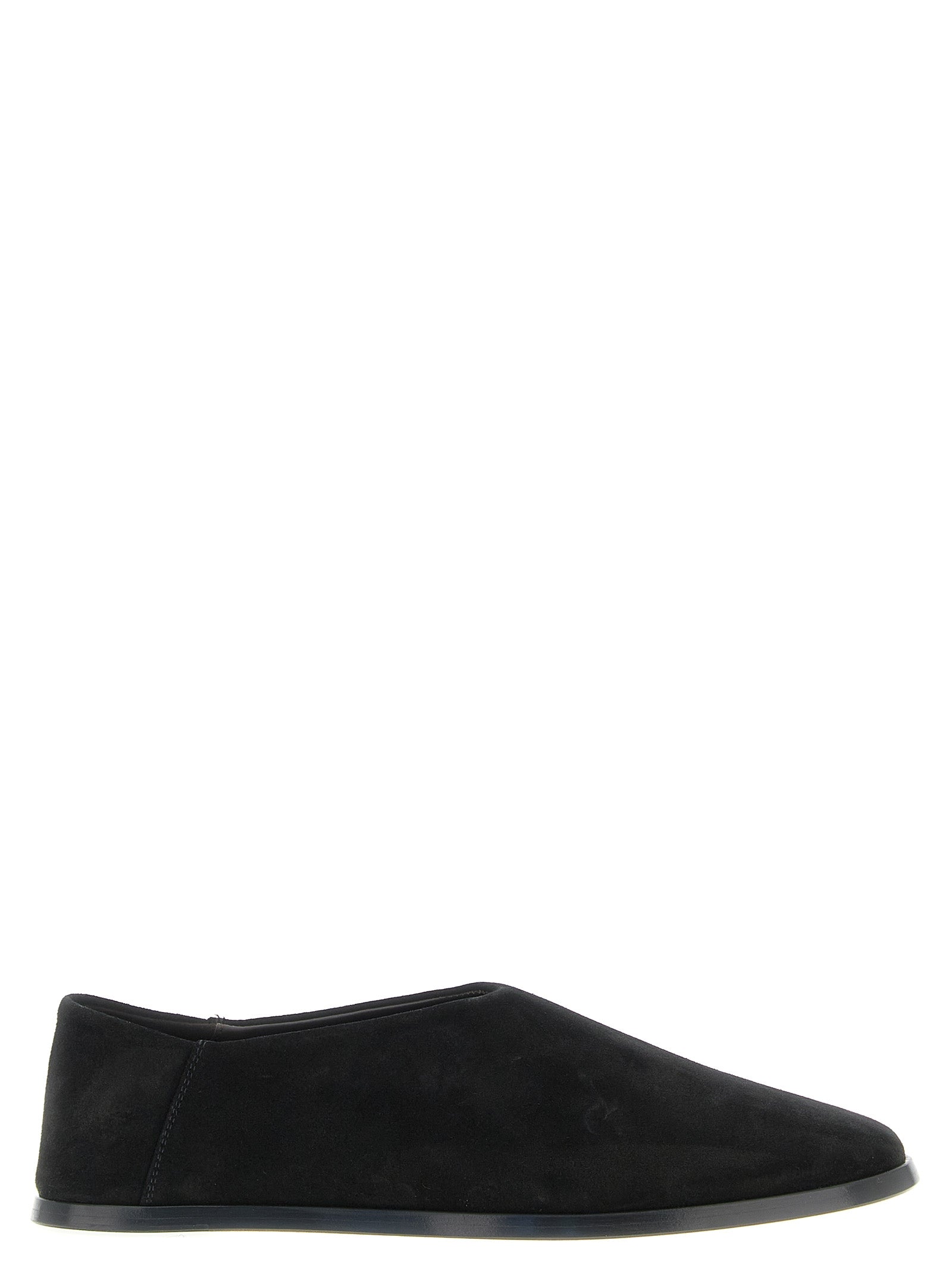 'Suede Slip On' Sabots