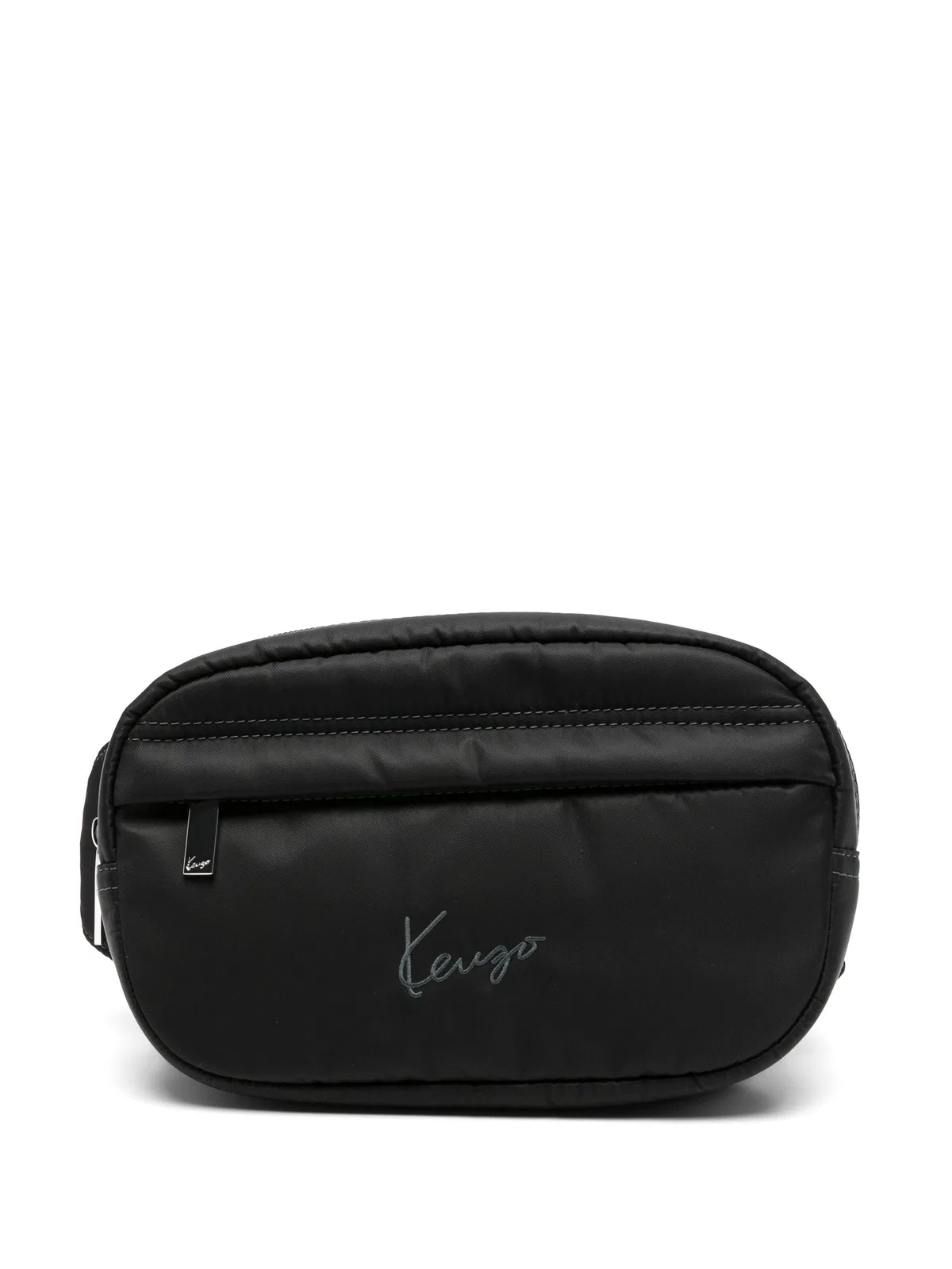 Black Nylon Belt Bag