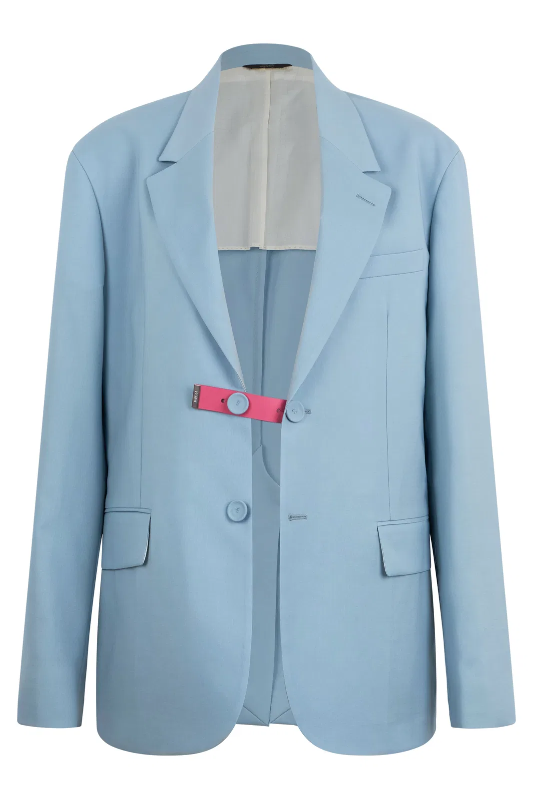 Single-Breasted Wool Blazer