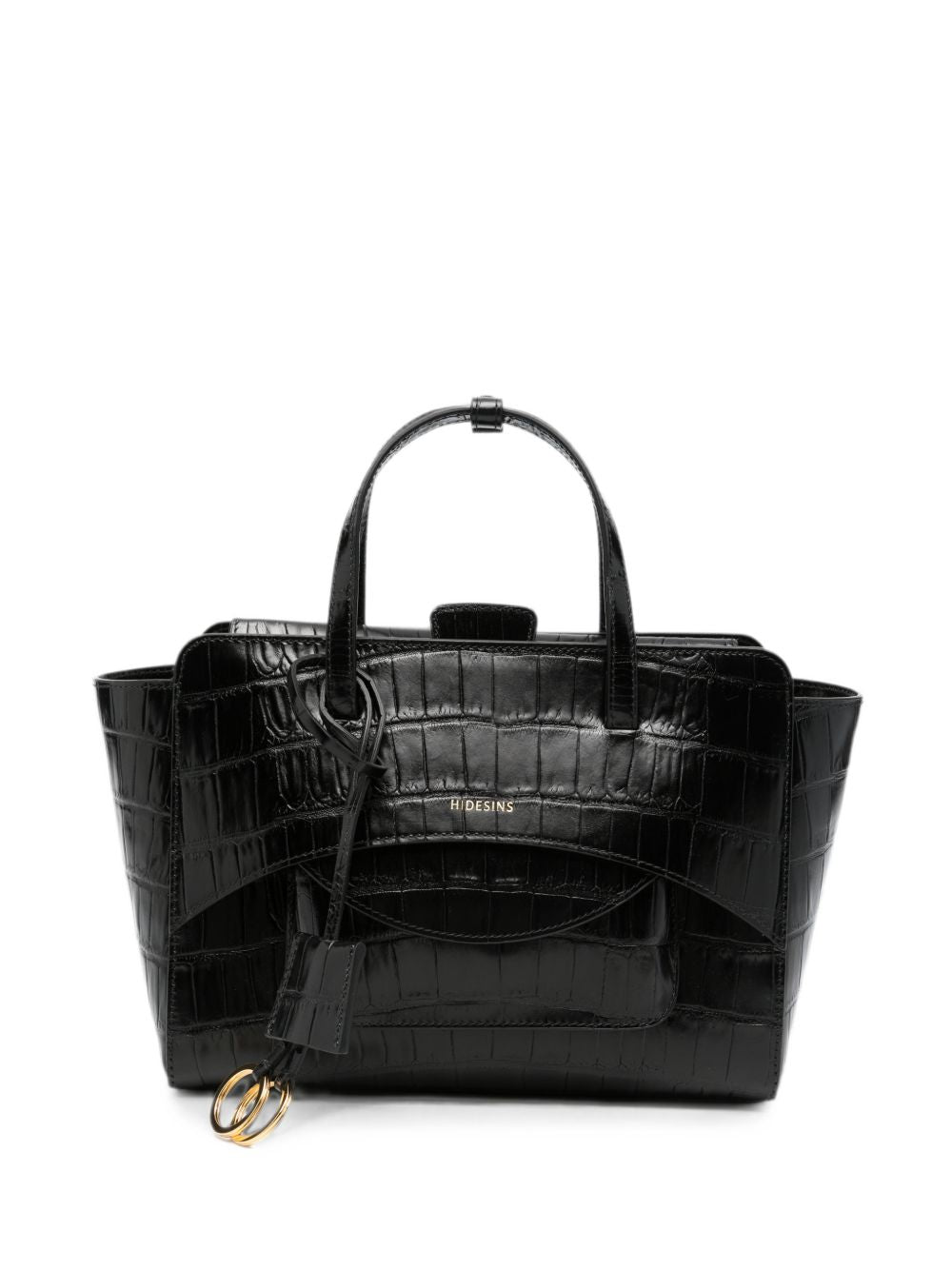 Flap Medium Leather Tote