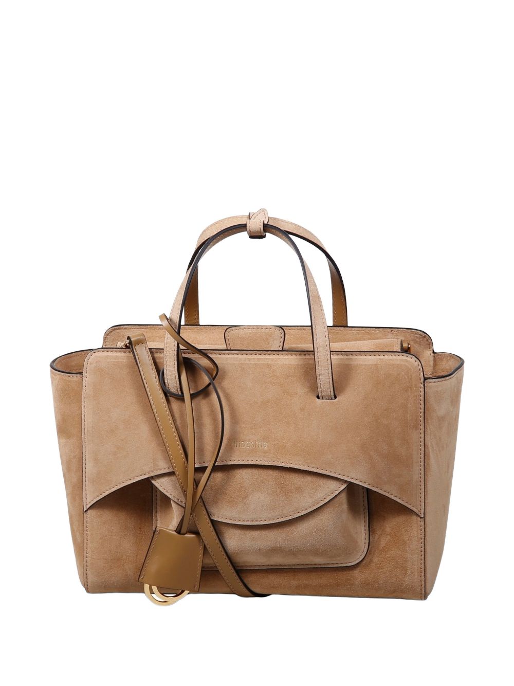 Flap Medium Leather Tote