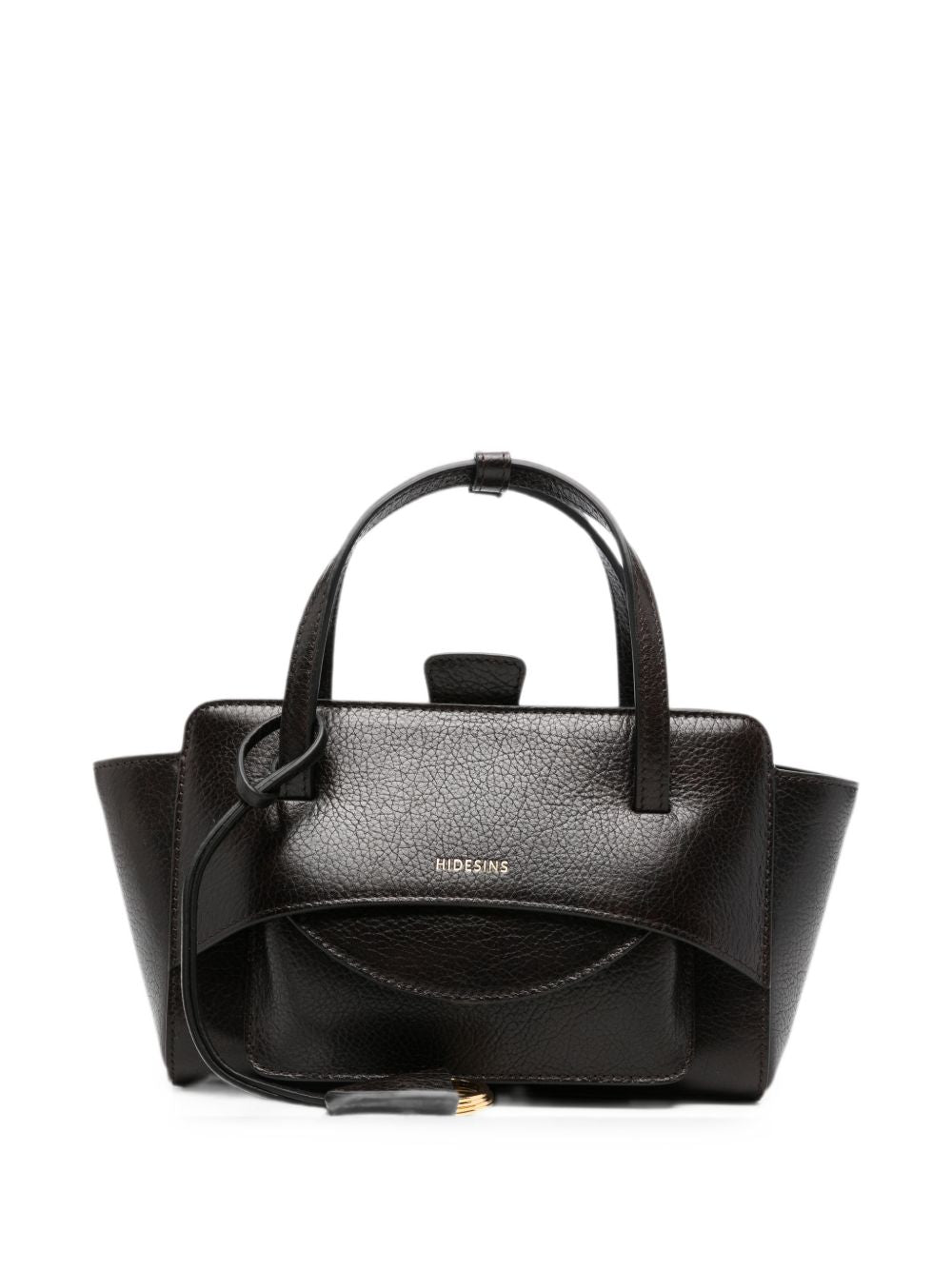Flap Small Leather Tote