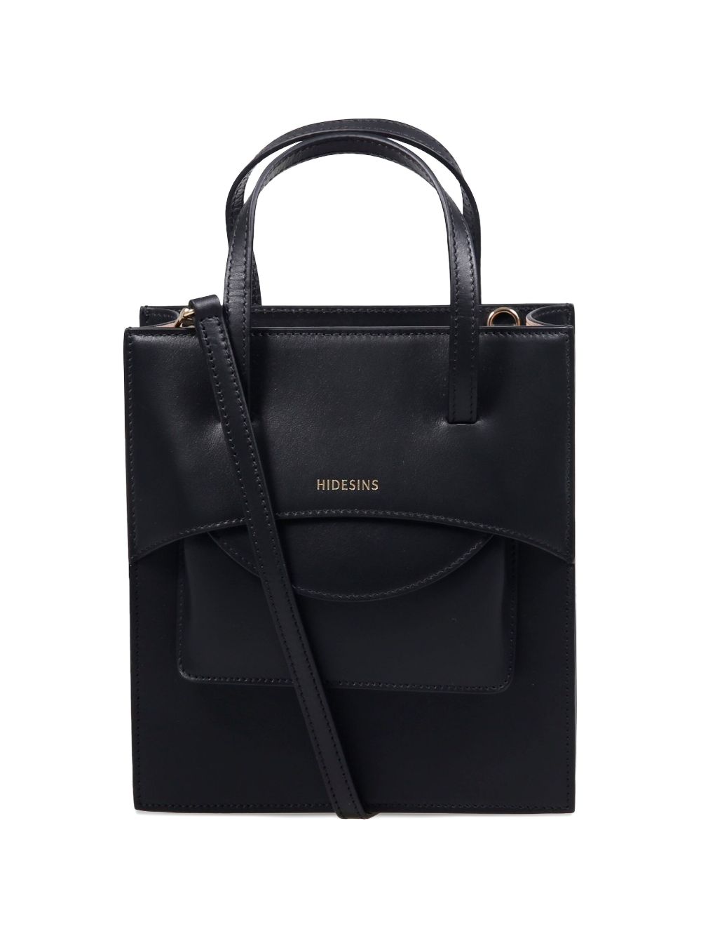 Pocket Medium Leather Handbag