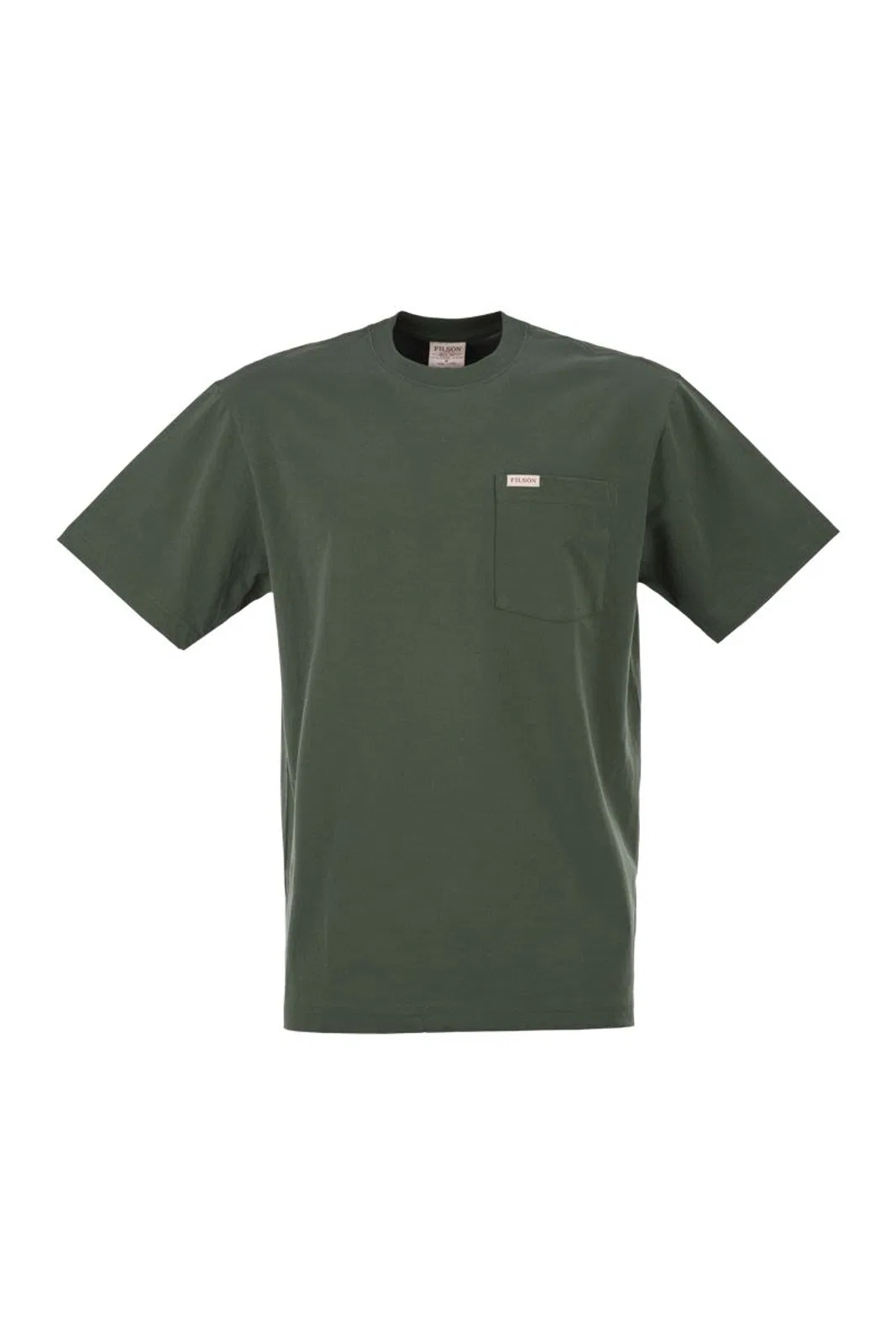 Cotton T-Shirt With Patch Pocket