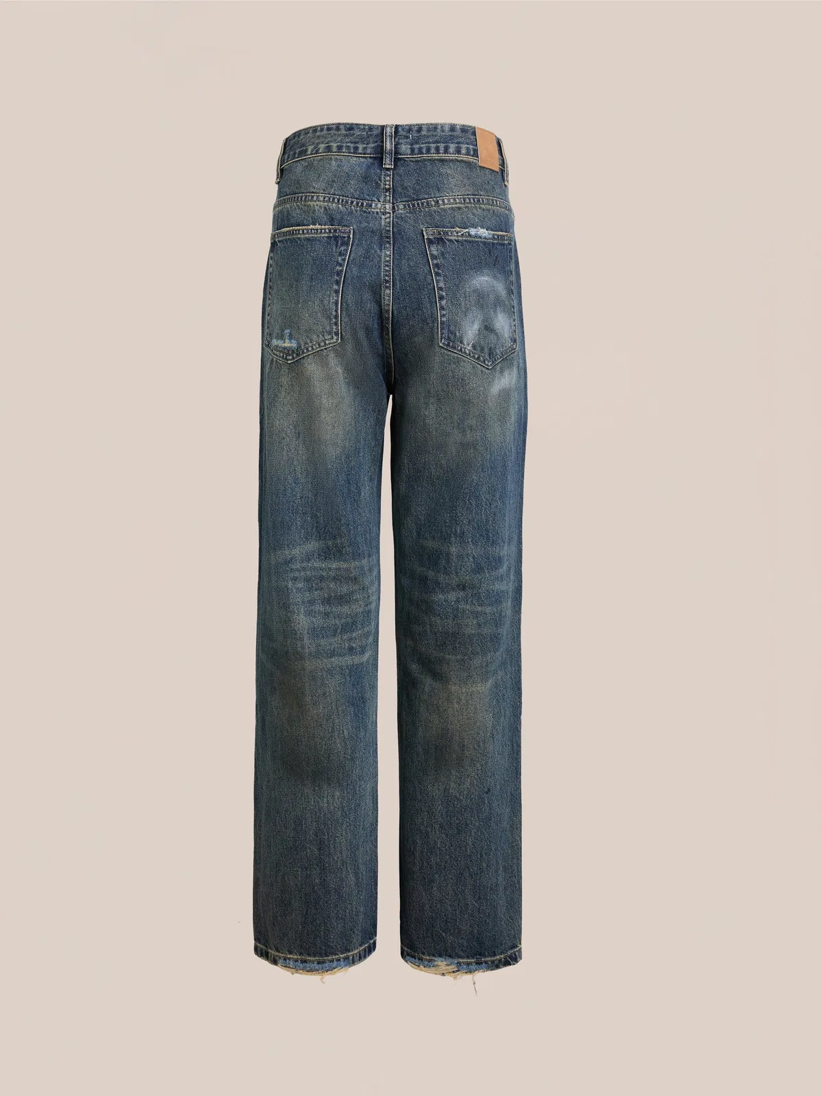 Found Monet Paint Jeans In Blue