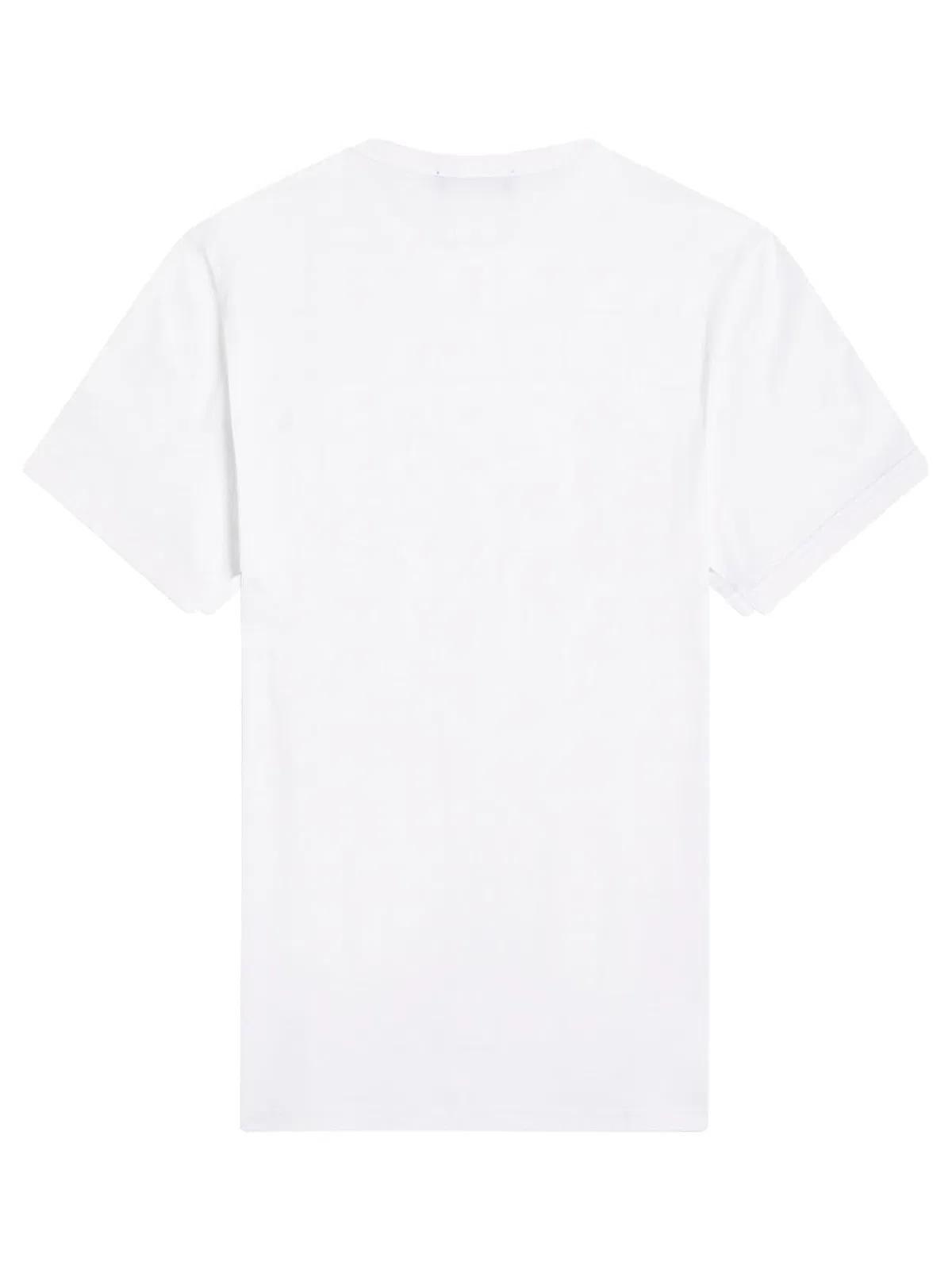 Fred Perry Ringer Wreath-embroidered T-shirt In White
