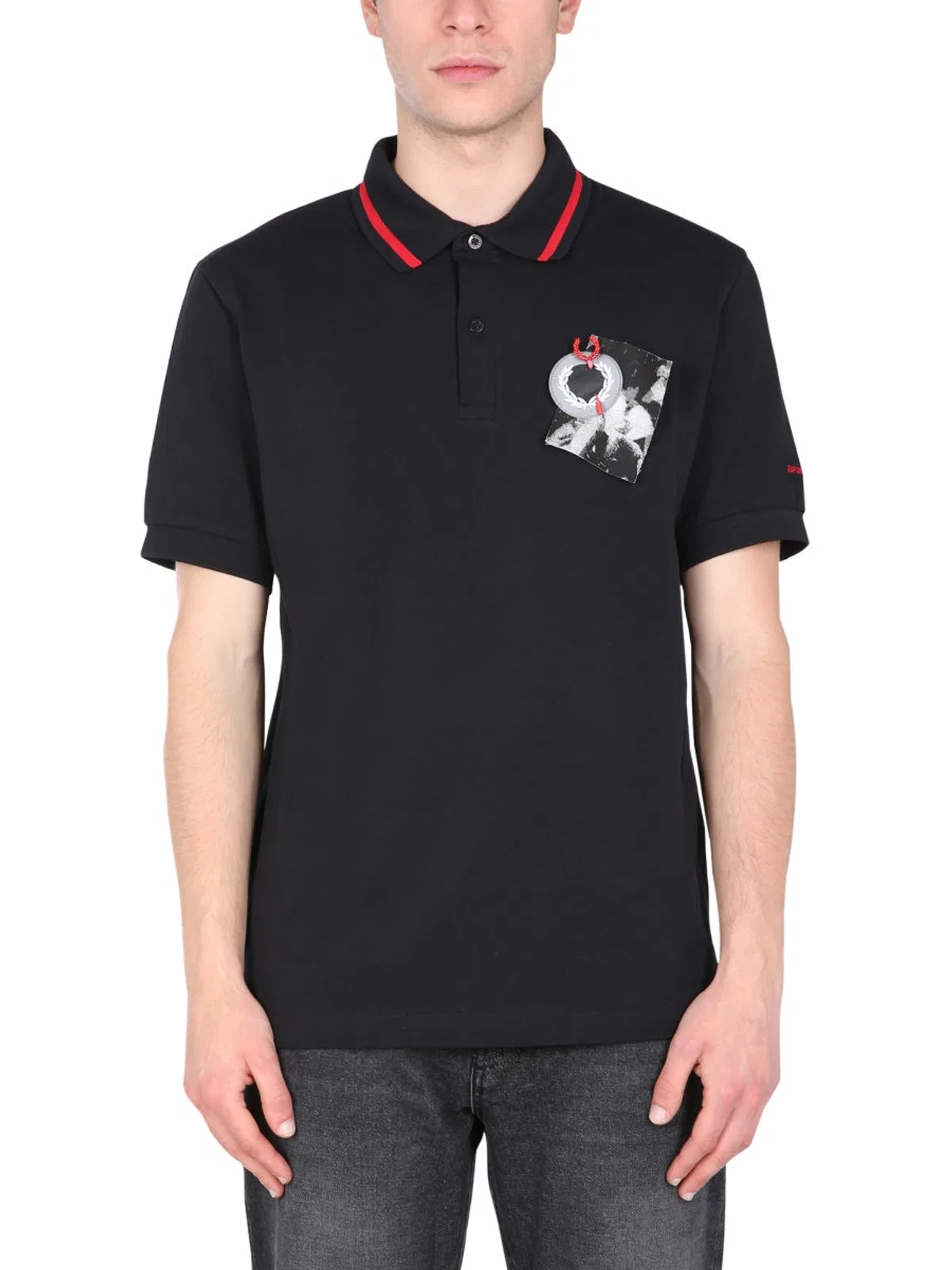 Fred Perry Raf Simons Regular Fit Polo Shirt