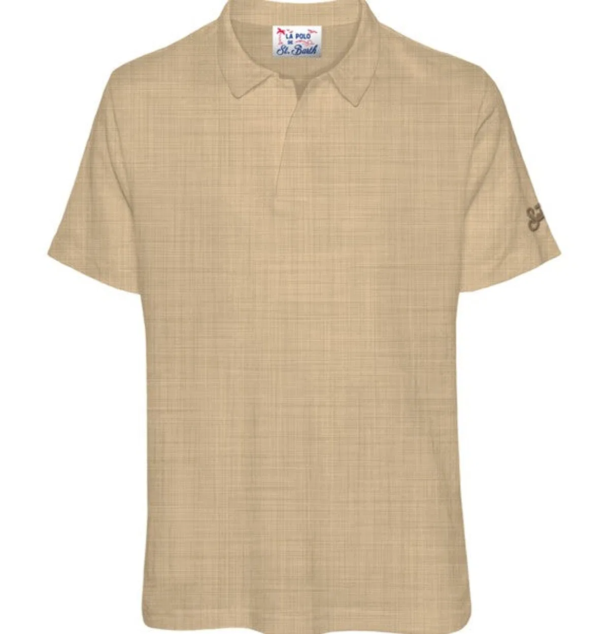 Beige Cotton Tee Shirt