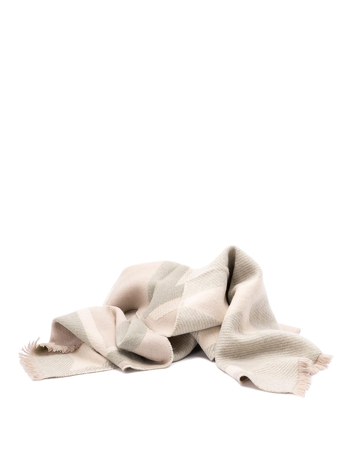 Green Wool Scarf