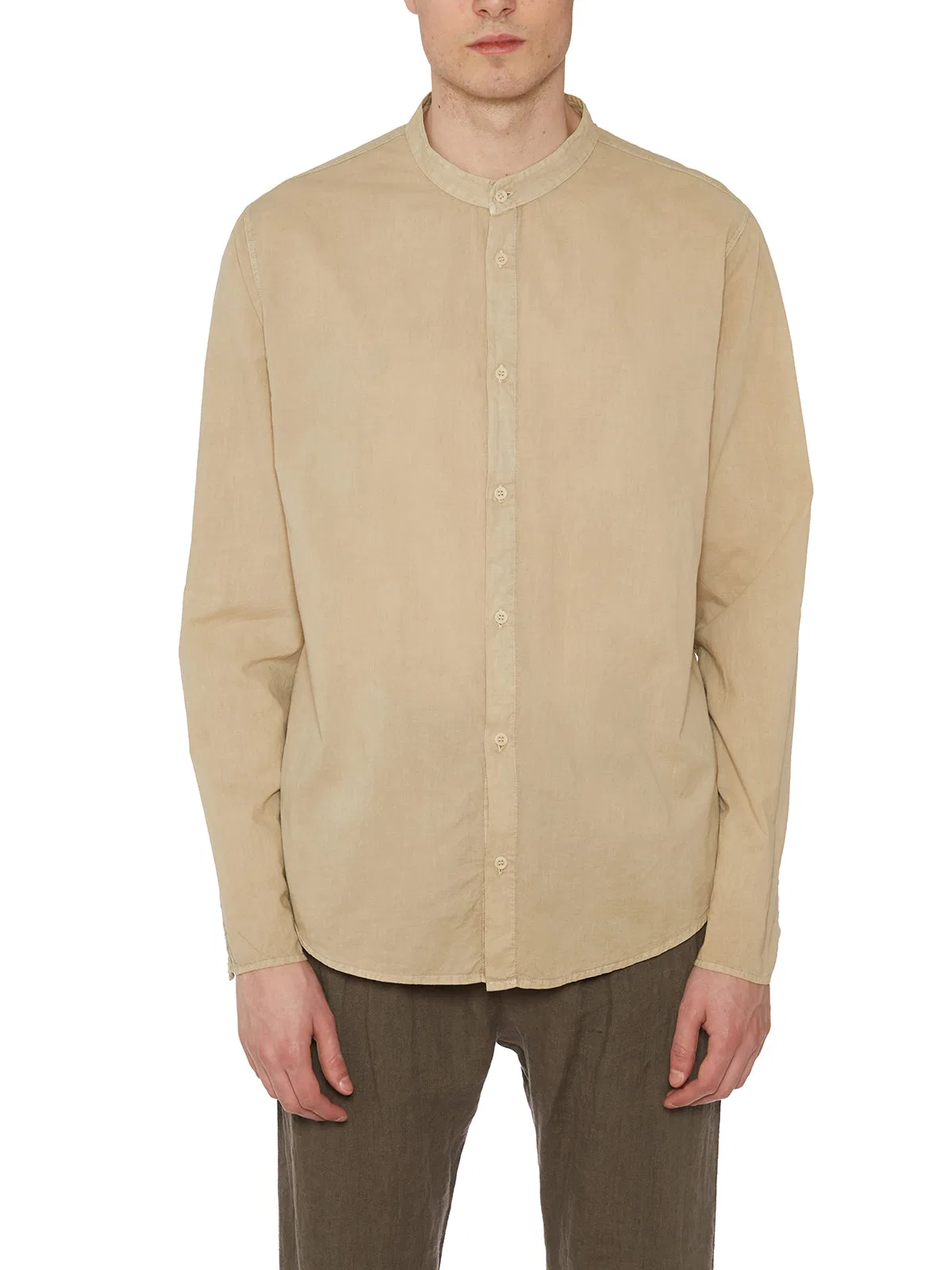 Camicia Coreana In Cotone