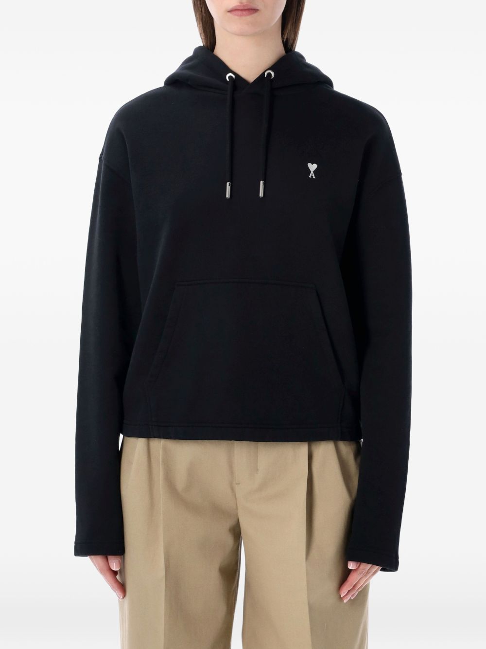 Ami De Cœur Cropped Hoodie