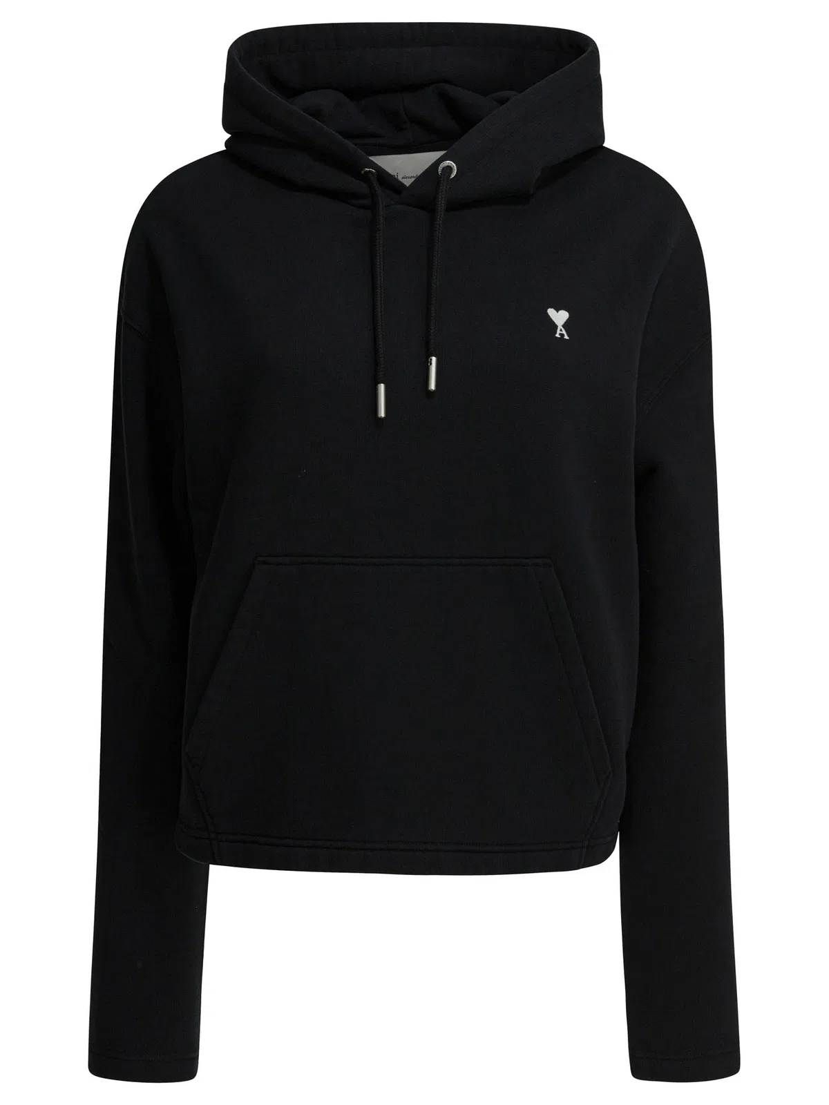 Black Cotton Sweatshirt