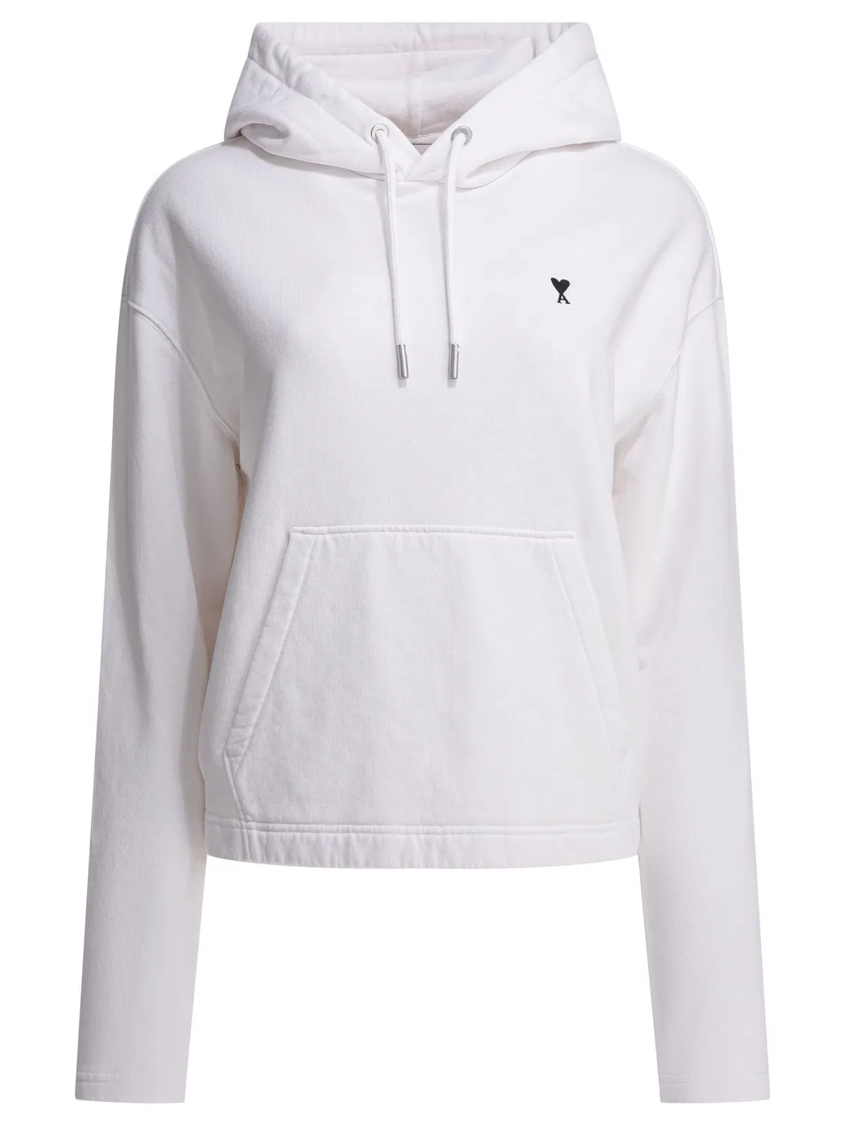 White Cotton Sweatshirt