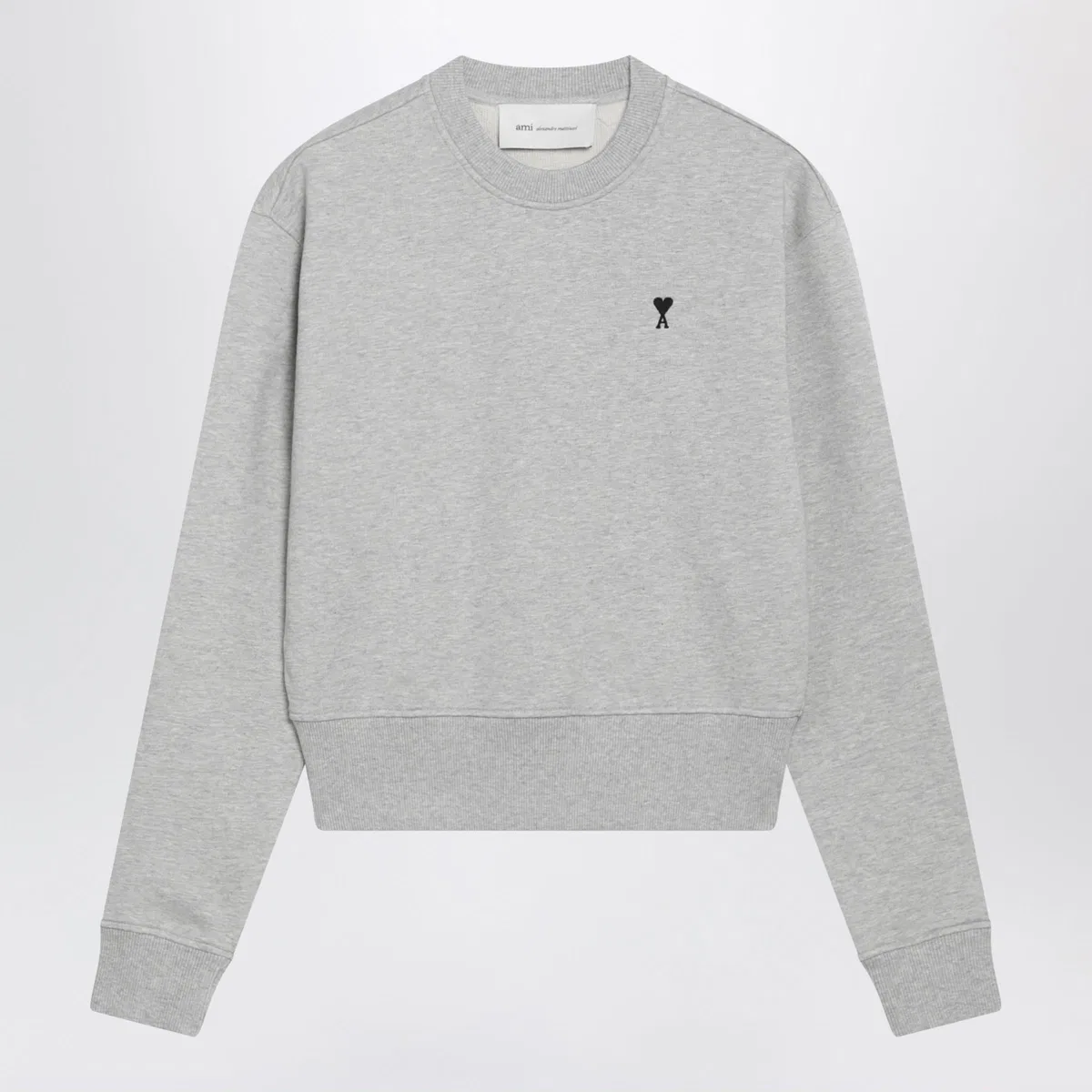 Gray Ami De Coeur Crewneck Sweatshirt