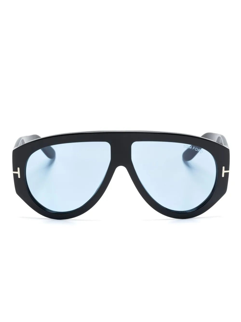 Black / Blue Acetate Sunglasses
