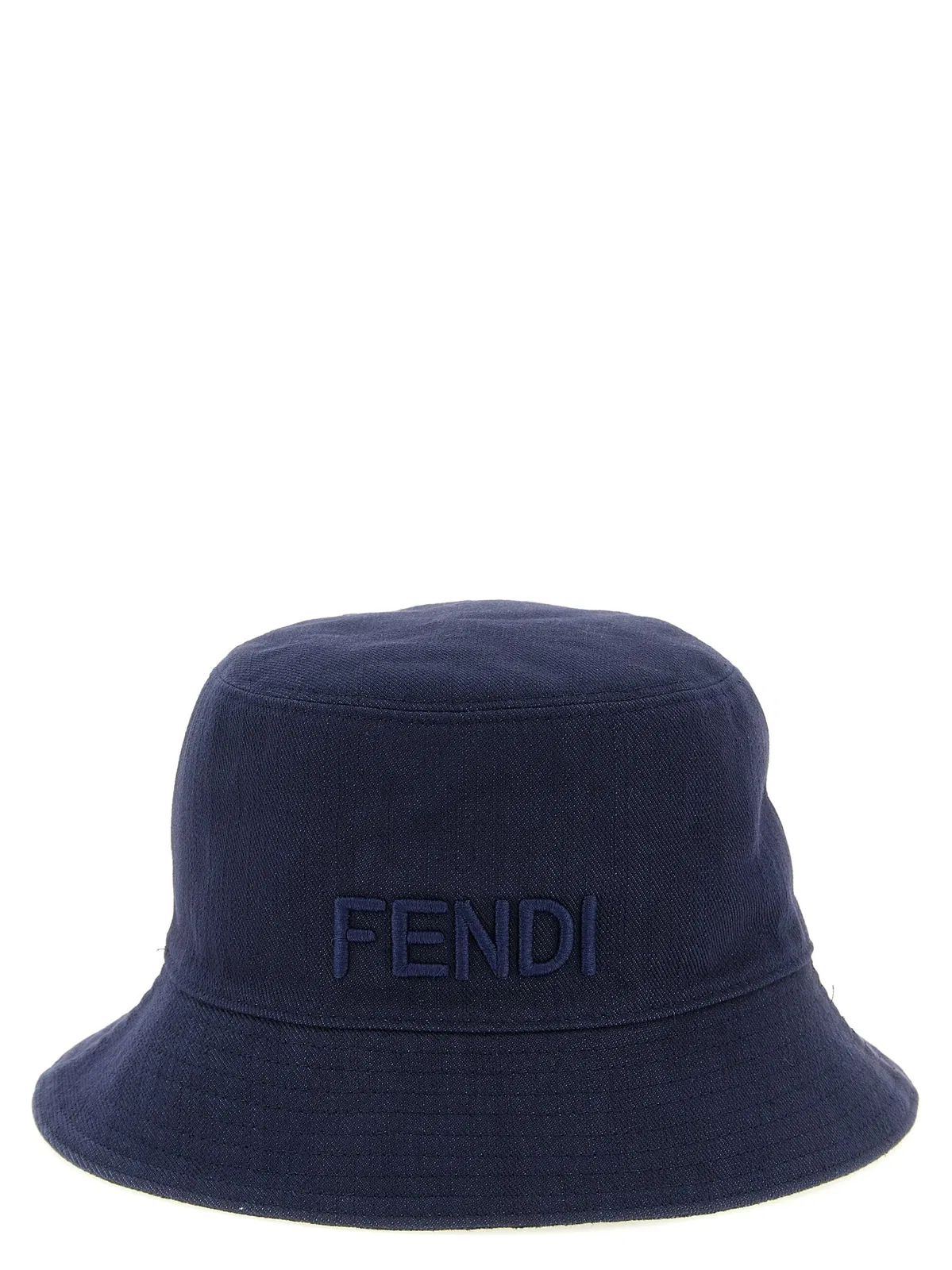 Fendi Reversible Denim Bucket Hat