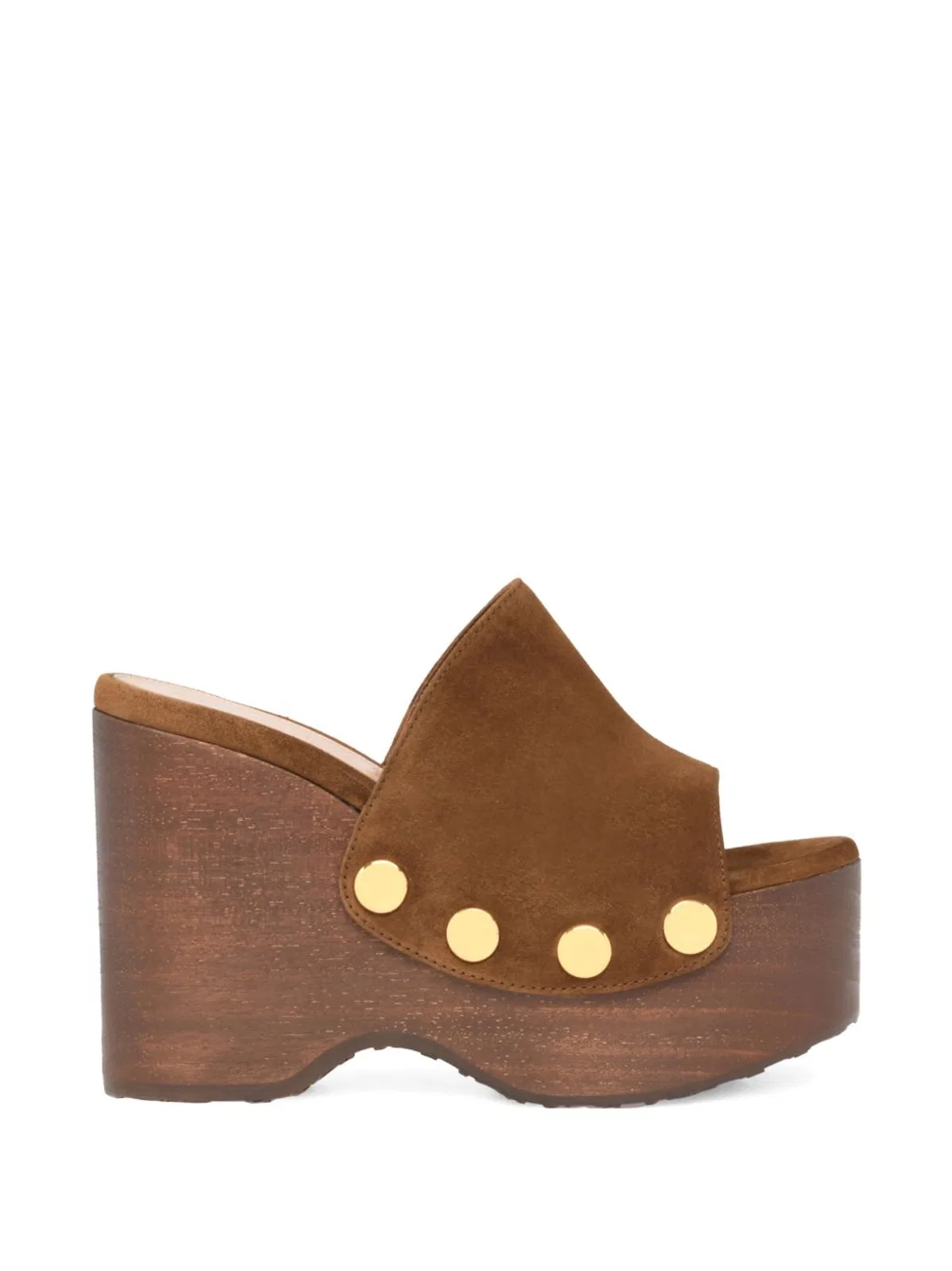 Gianvito Rossi Suede Leather Wedge Sandals