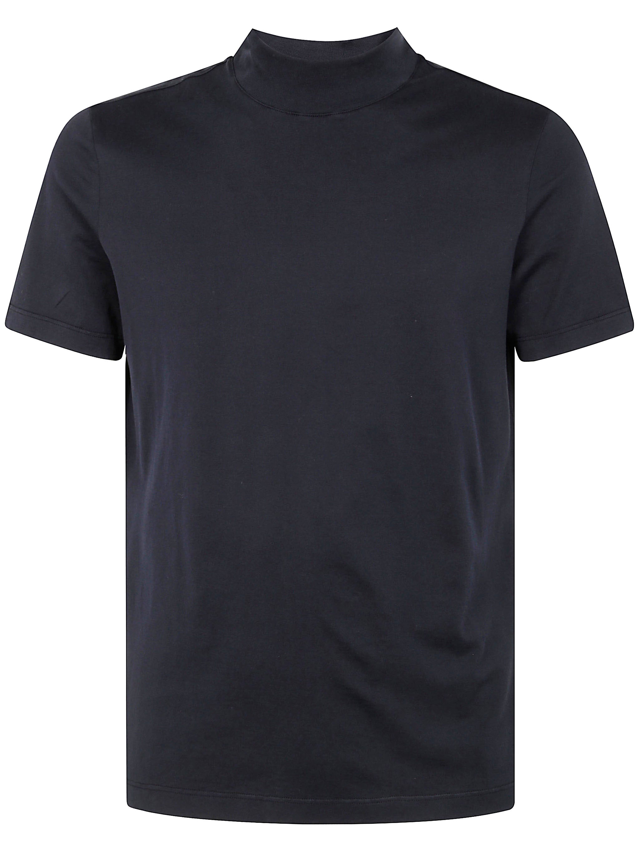 "Lupetto" Short Sleeves Turtleneck