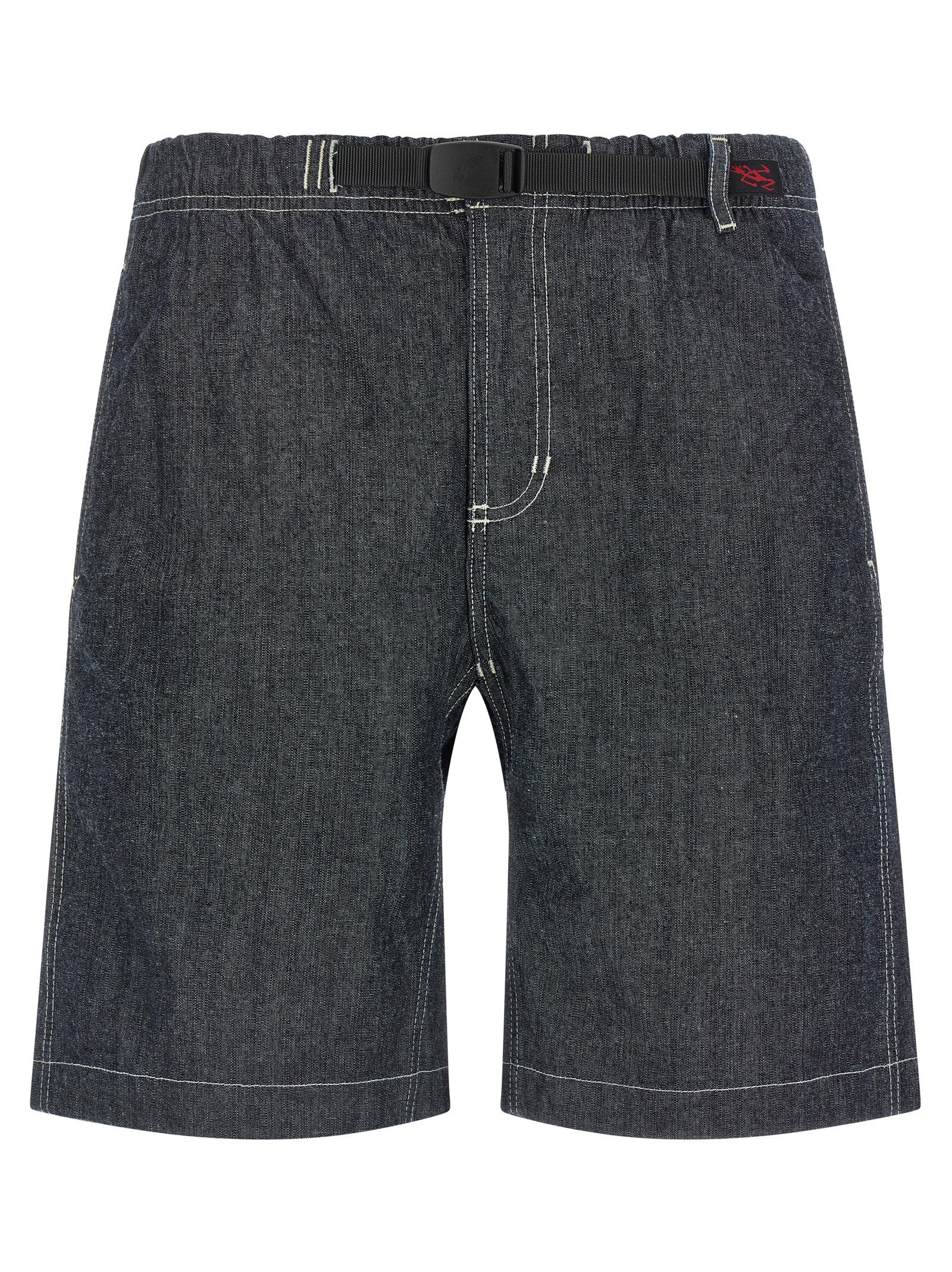 'Japanese Chambray' Bermuda Shorts