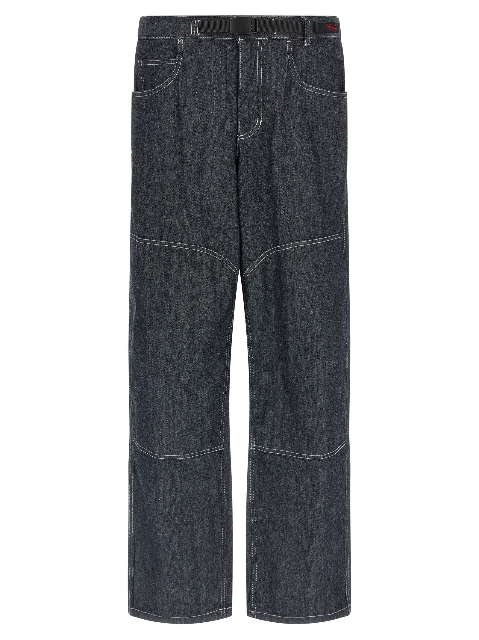 'Japanese Chambray Double Knee' Jeans
