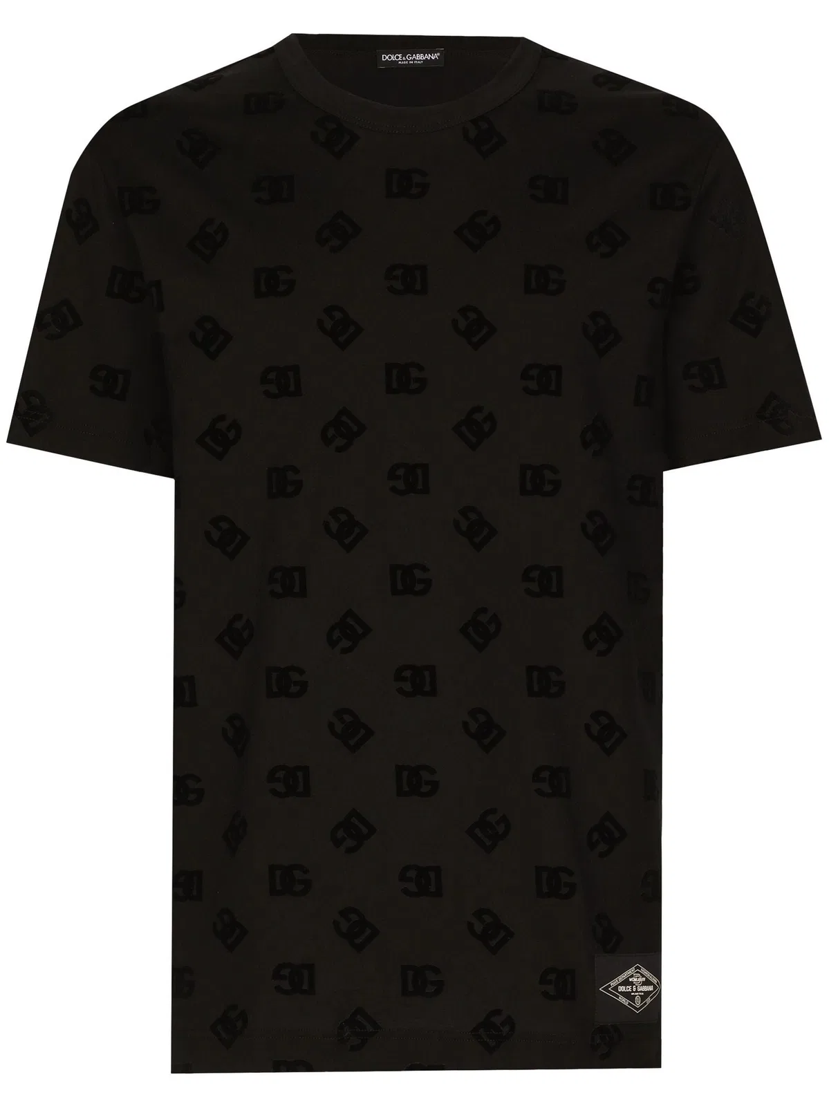 Dolce & Gabbana Black Cotton Clothing T-Shirts And Polos