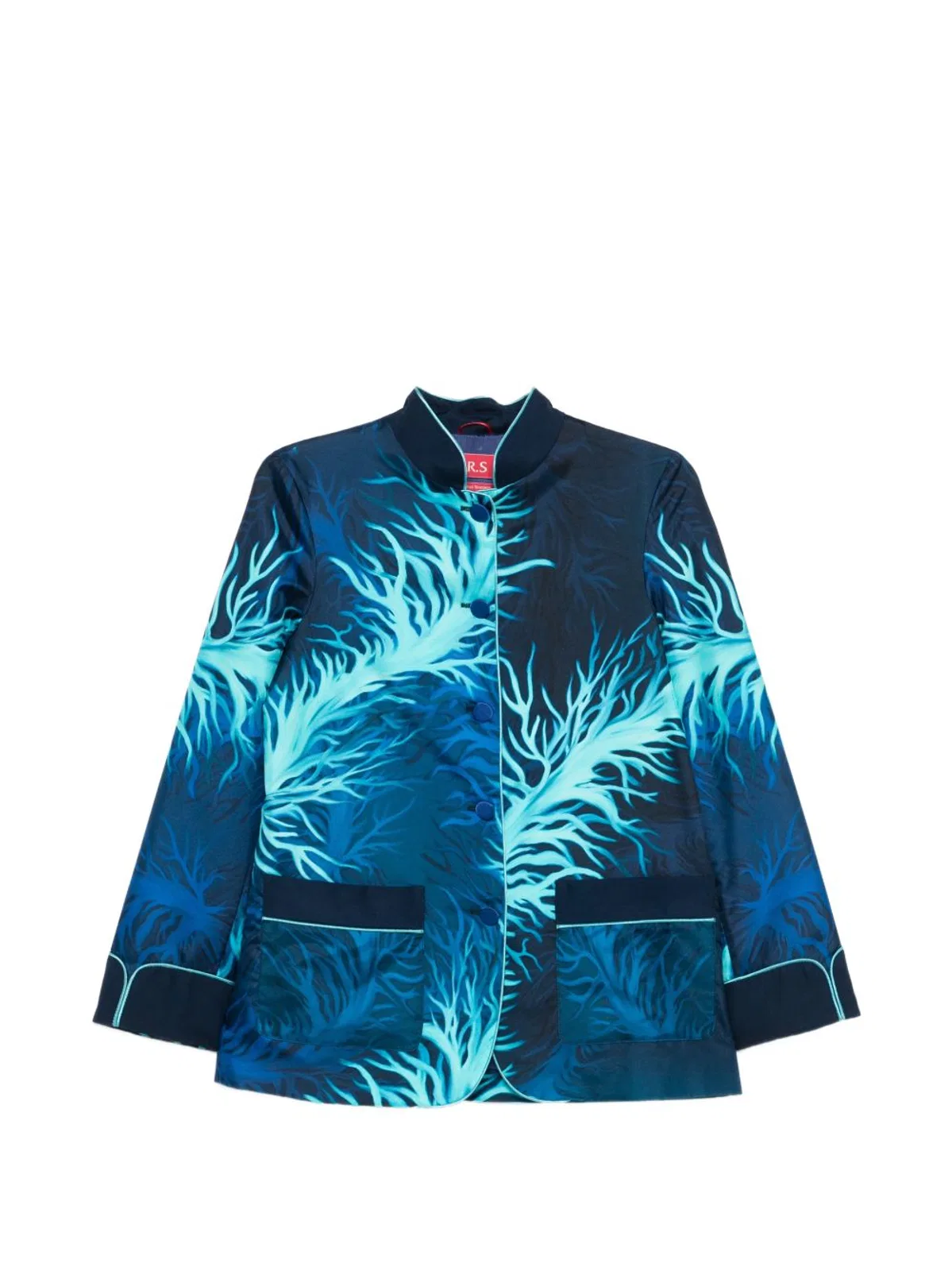 Printed Silk Jacket