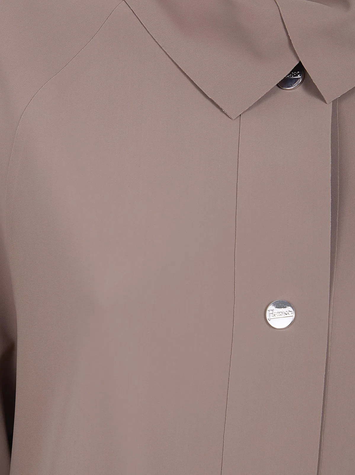 Herno Midi Coat In Gray
