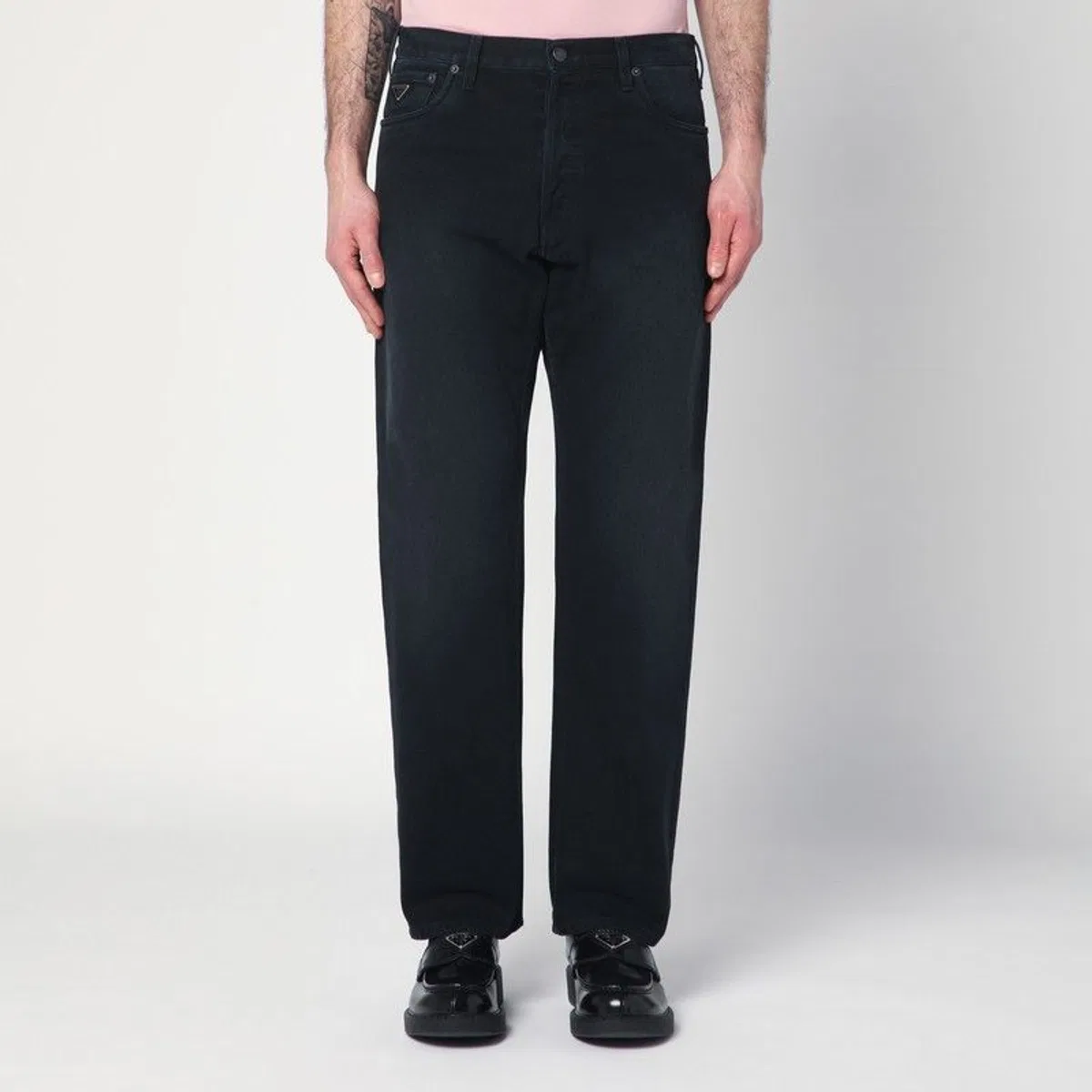 Black Straight Jeans