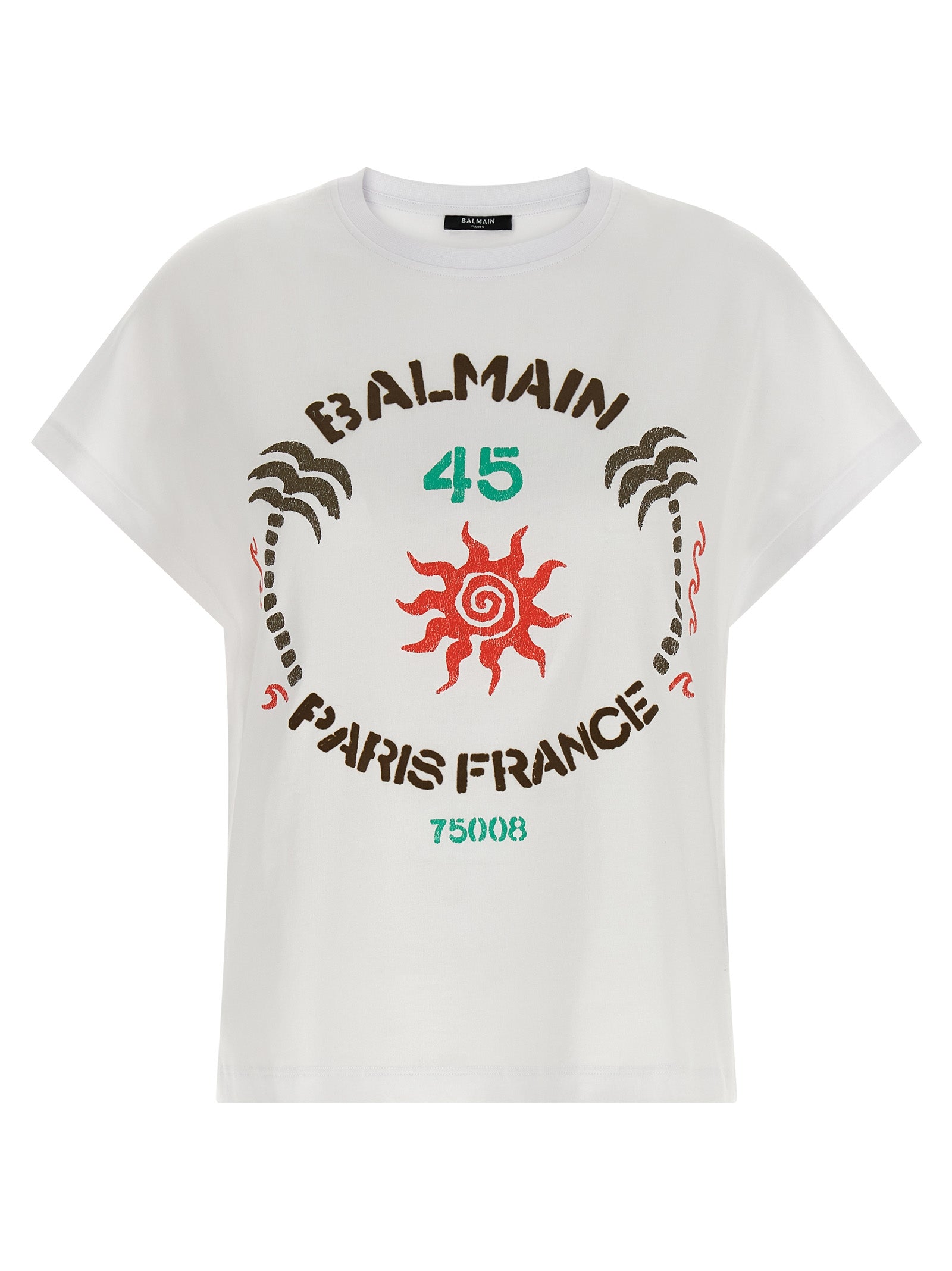 'Club 45' Print T-Shirt