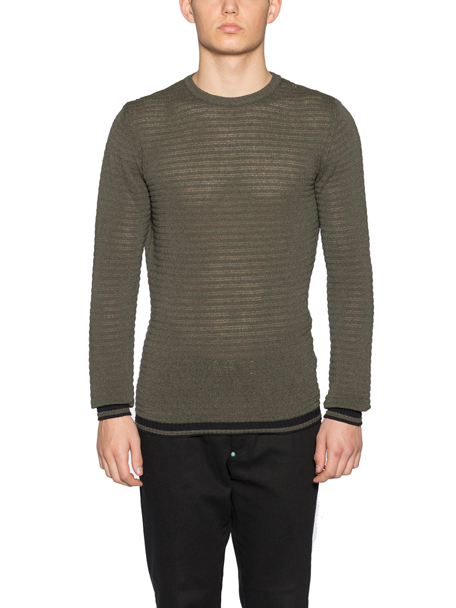 Cotton Crew Neck Sweater