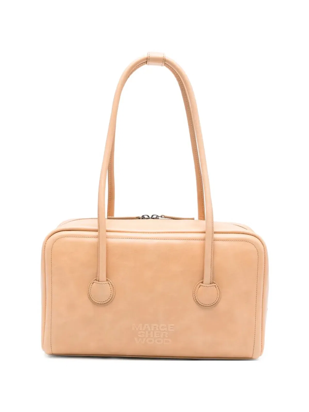 "Soft Boston" Leather Bag