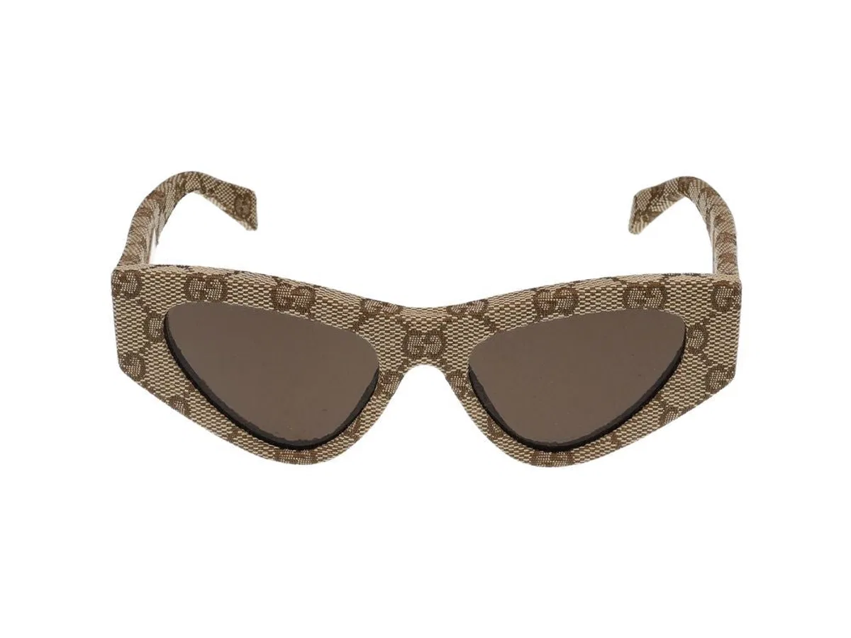 Gucci Sunglasses  Gg2019s 006 Beige Beige Brown 53/18/145