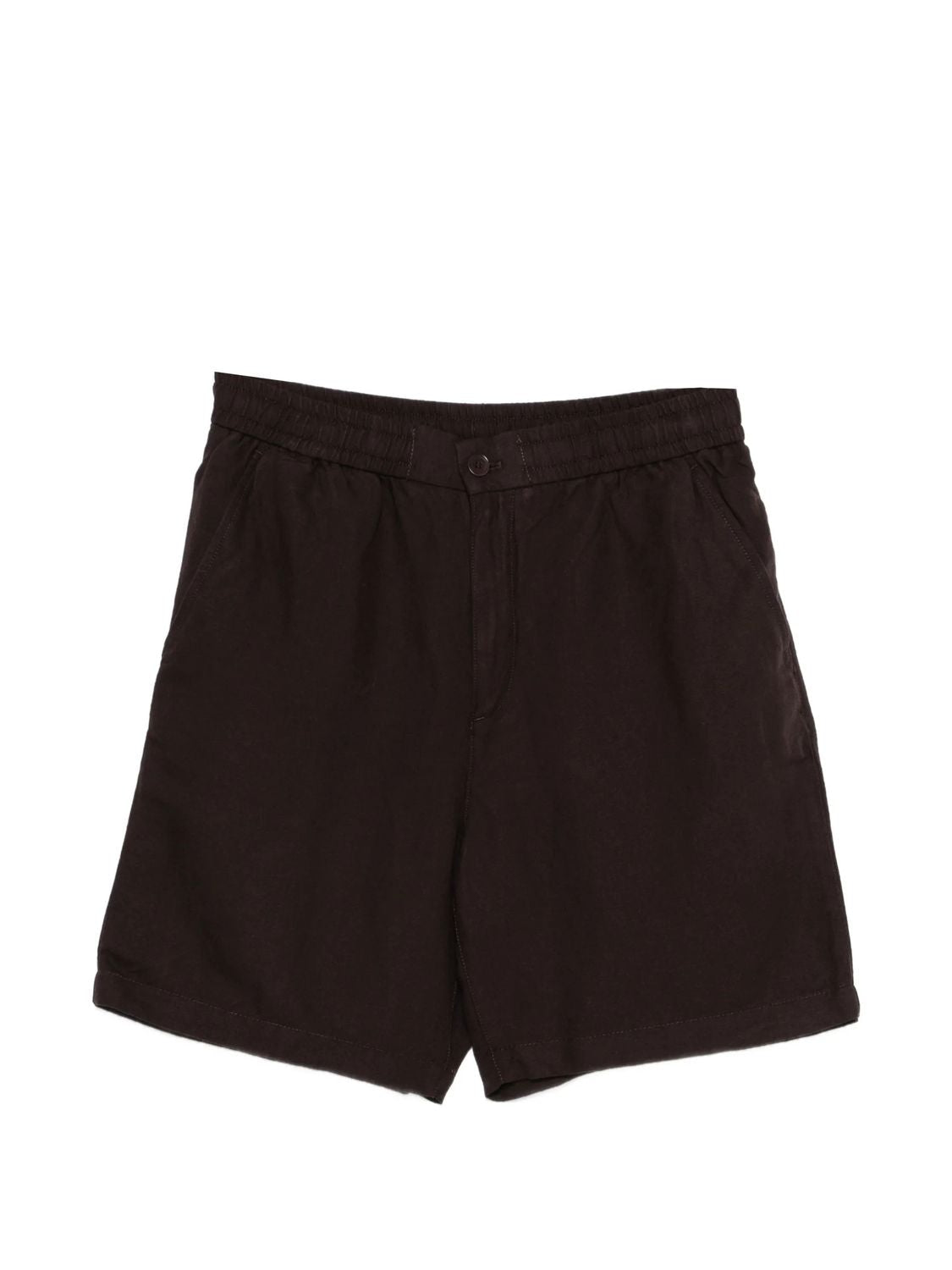 Elasticated-Waist Pocket Shorts