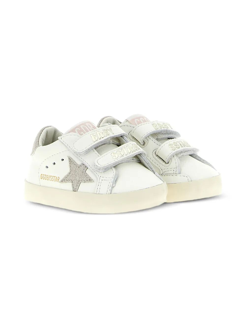 Kids "Baby School" Nappa Upper And List Glitter Star And Heel