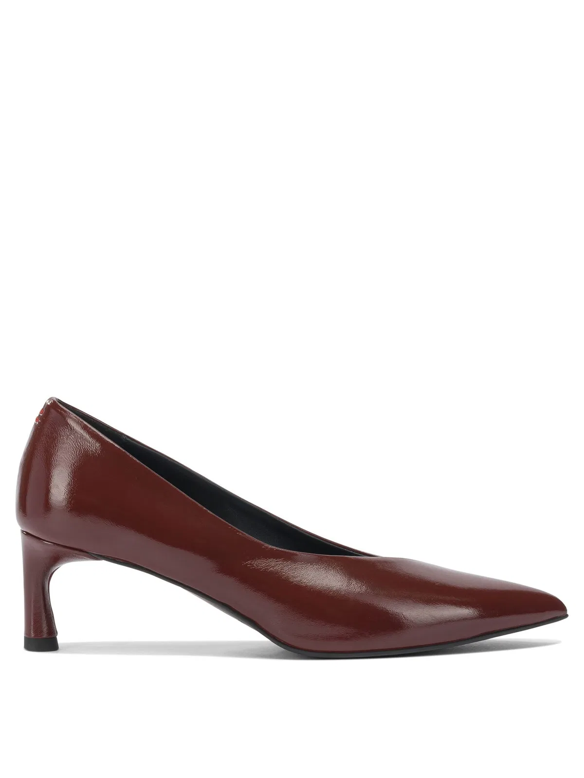 Bordeaux Leather Heeled Shoes