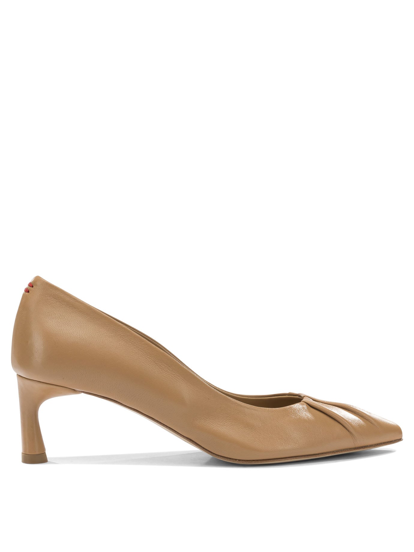 Brown Leather Heeled Shoes