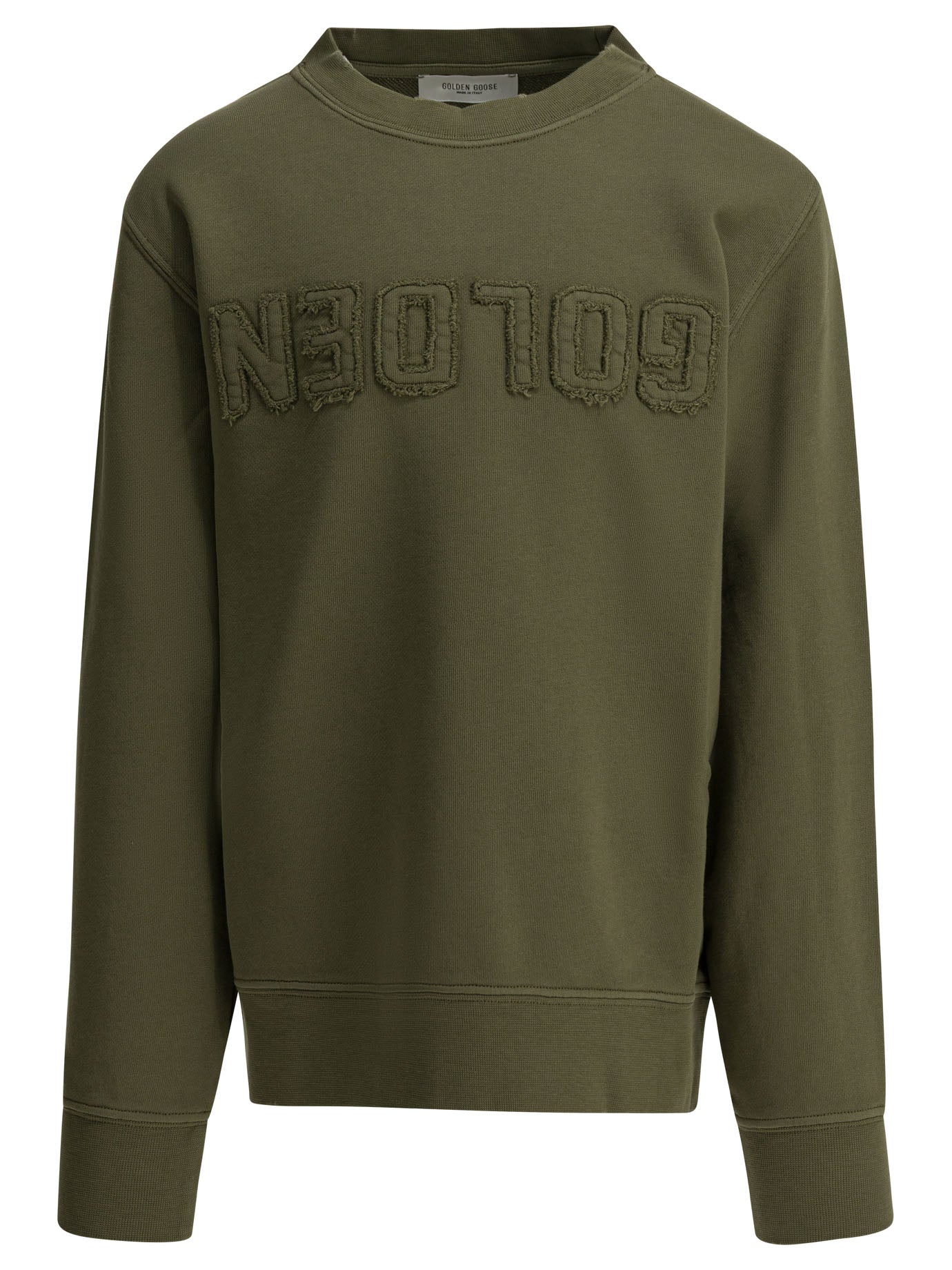 Kids Green Cotton Sweatshirt