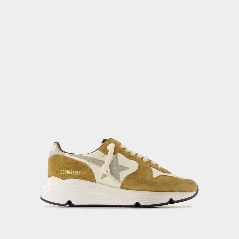 Running Sole Nappa Upper Suede Toe
