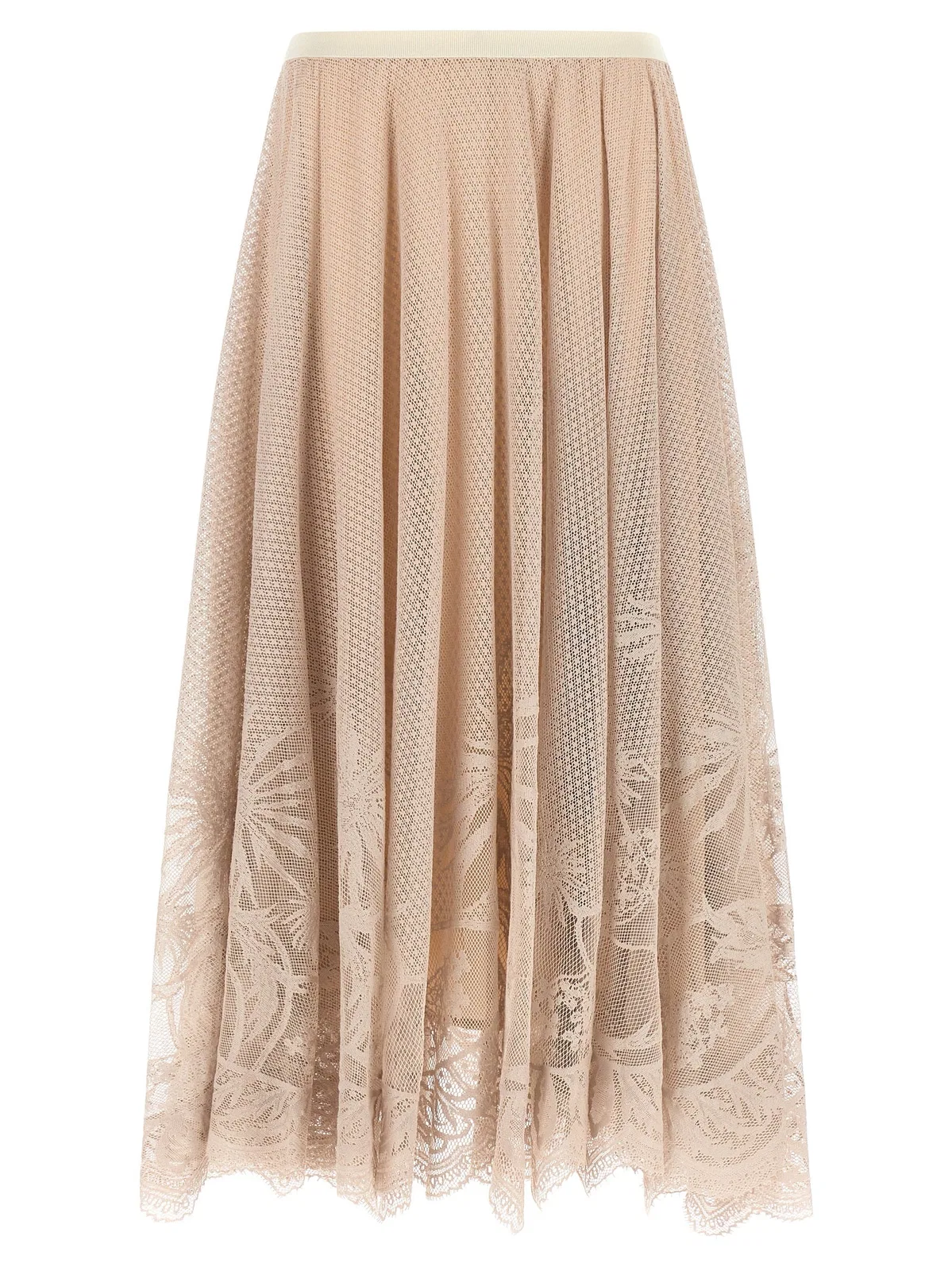 Jacquard Lace Skirt