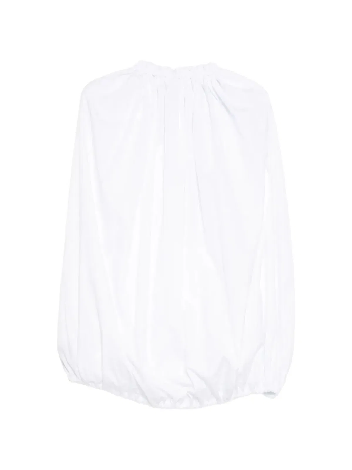 Comme Des Garçons Mini Baloon Dress In White