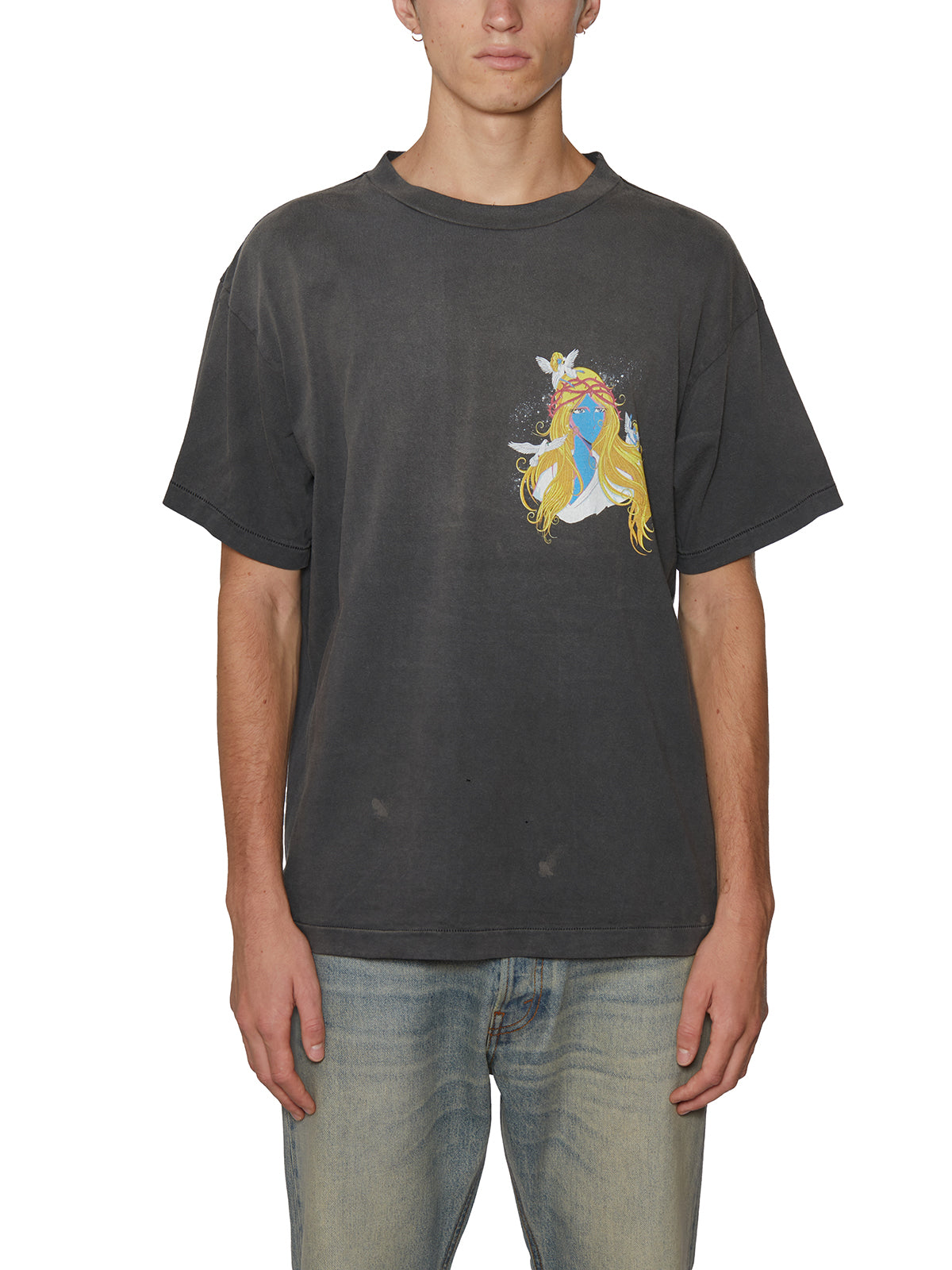 T-Shirt In Cotone Con Stampa